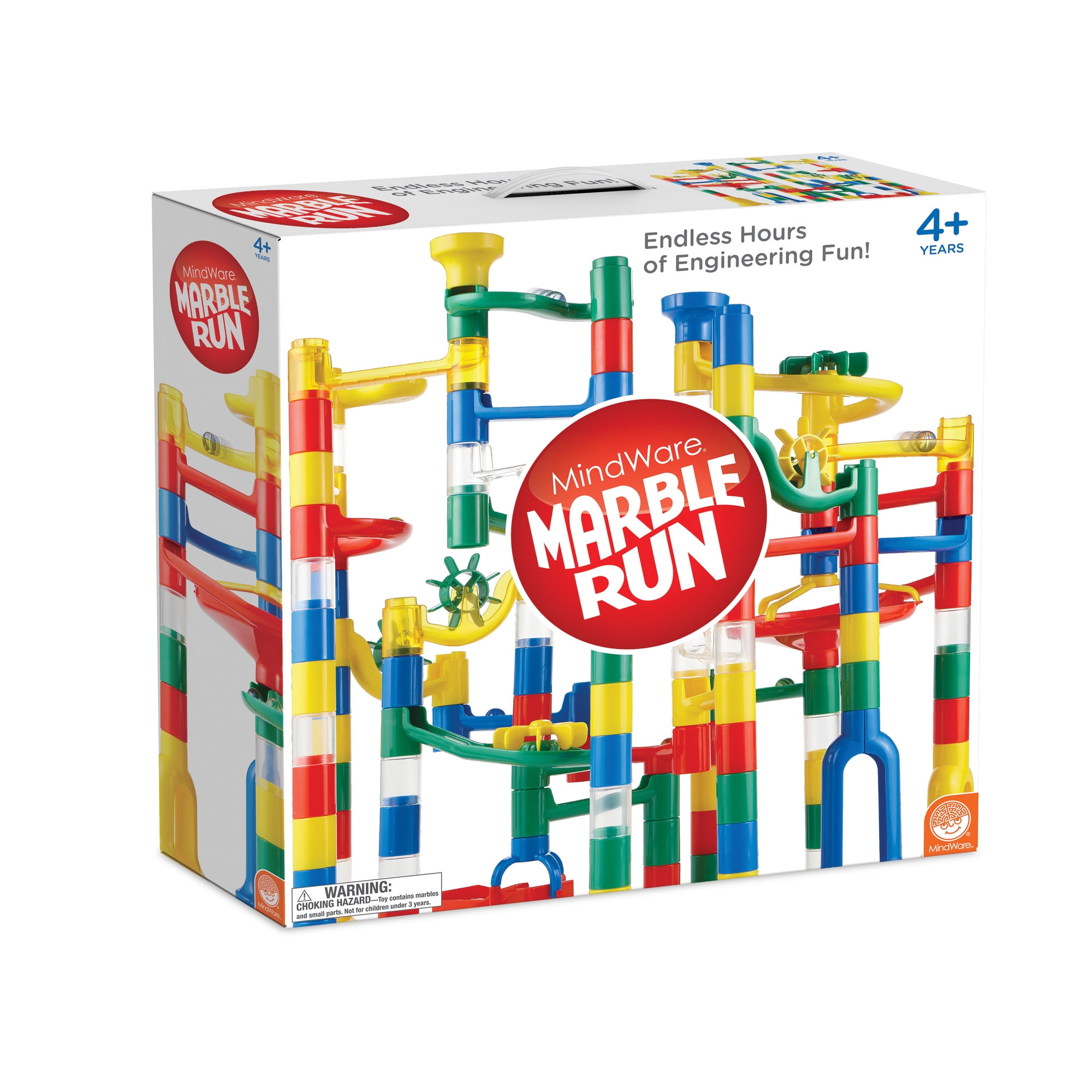 Added MindWare Marble Run: 103-Piece Set - 3D Building for Kids - 103 Durable Pieces & 40 Marbles - Ages 4+ to Wishlist