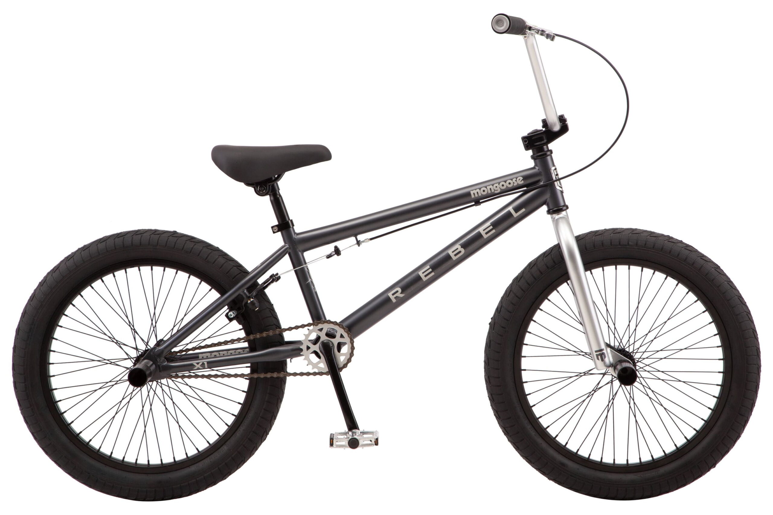 Added Mongoose Rebel X1 BMX Bike, 20in. Wheels, Boys/Girls, Gray to Wishlist