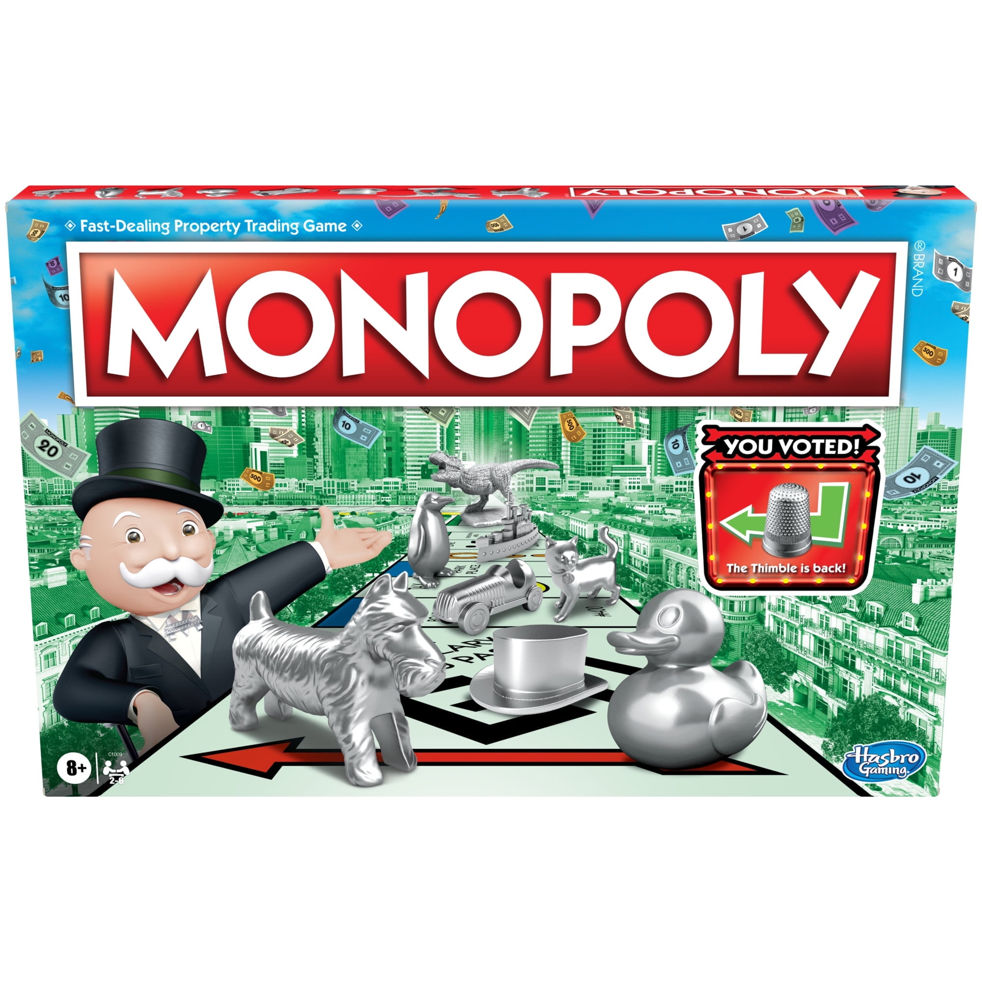 Added Monopoly Board Game for Kids and Family Ages 8 and Up, 2-6 Players to Wishlist