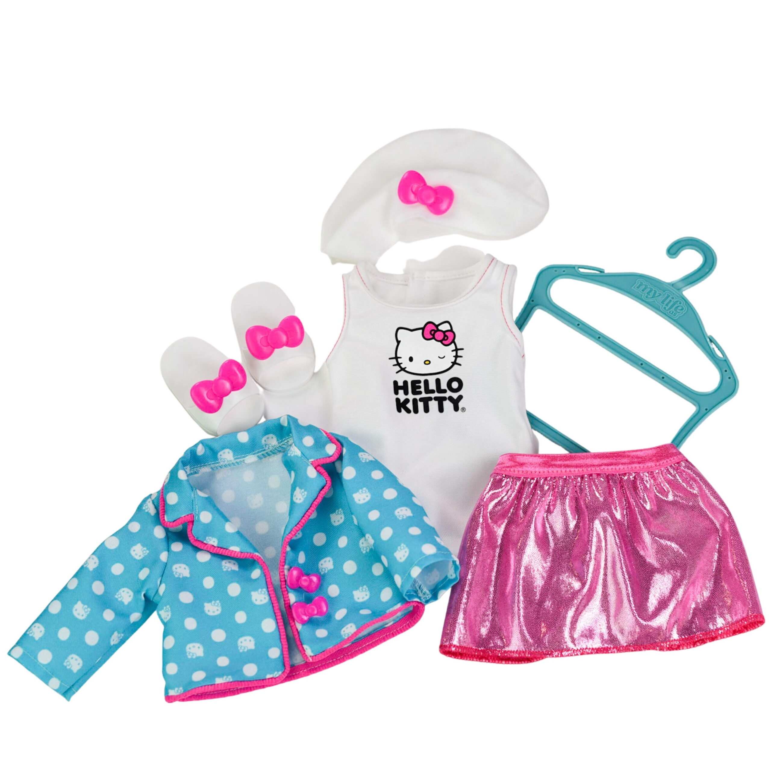 Added My Life As Hello Kitty Fashion Set for 18-inch Doll, 6 Pieces Included to Wishlist