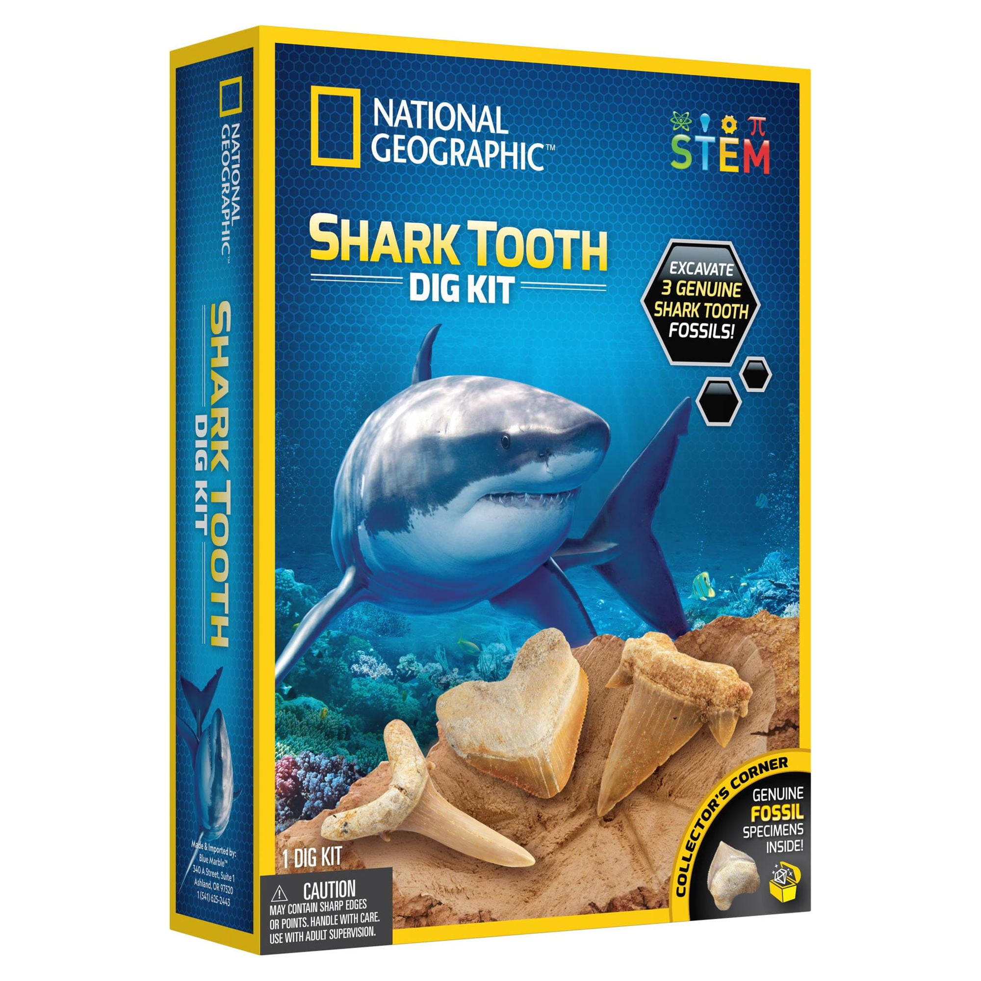 Added National Geographic Shark Tooth Dig Kit Science Set for Children 8 Years and up to Wishlist