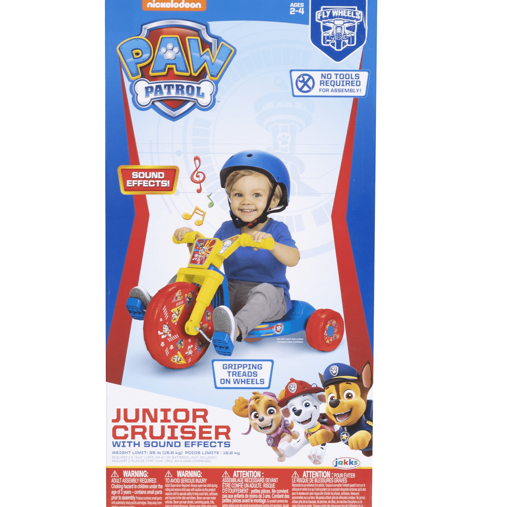 Added Paw Patrol 10 inch Flywheel Tricycle with Lights and Sound Effects to Wishlist