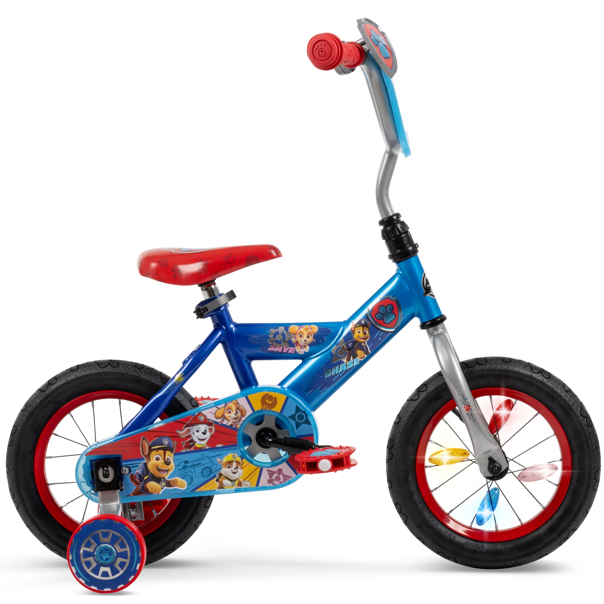 Added Paw Patrol 12-inch Boys’ Training Wheel Bike,  Ages 3+ Years, Blue, from Huffy to Wishlist