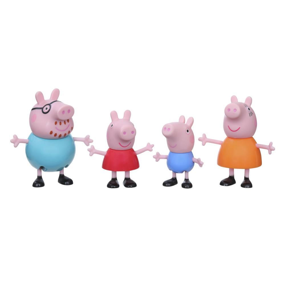 Added Peppa Pig, 4-Pack Figure Set, Kids Toy for Preschool and Toddler Boys and Girls Ages 3 4 5 6 7 and Up to Wishlist