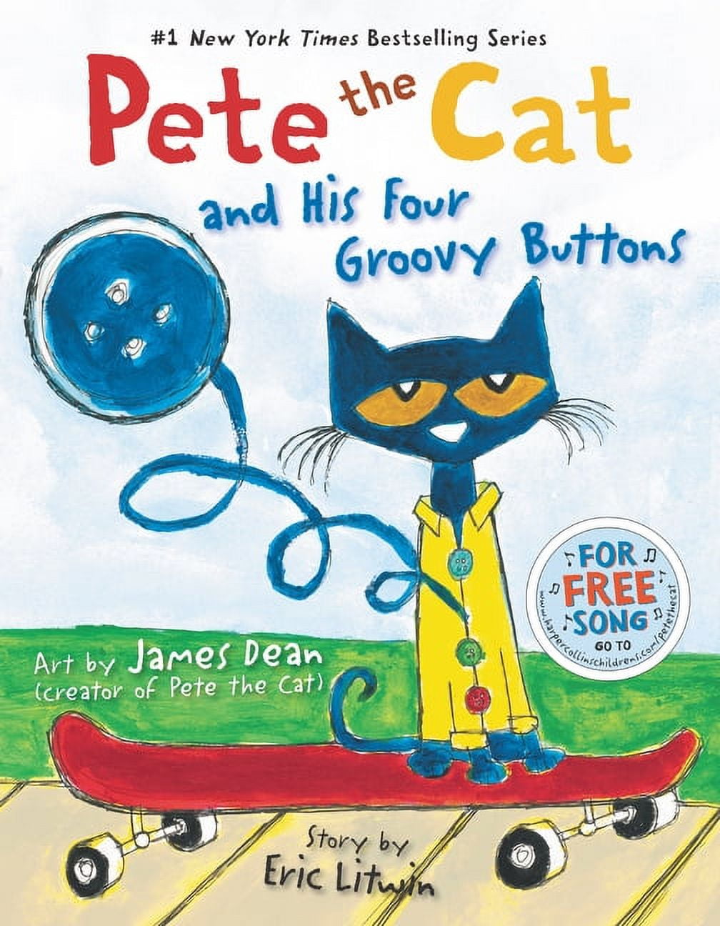 Added Pete the Cat and His Four Groovy Buttons (Hardcover) to Wishlist