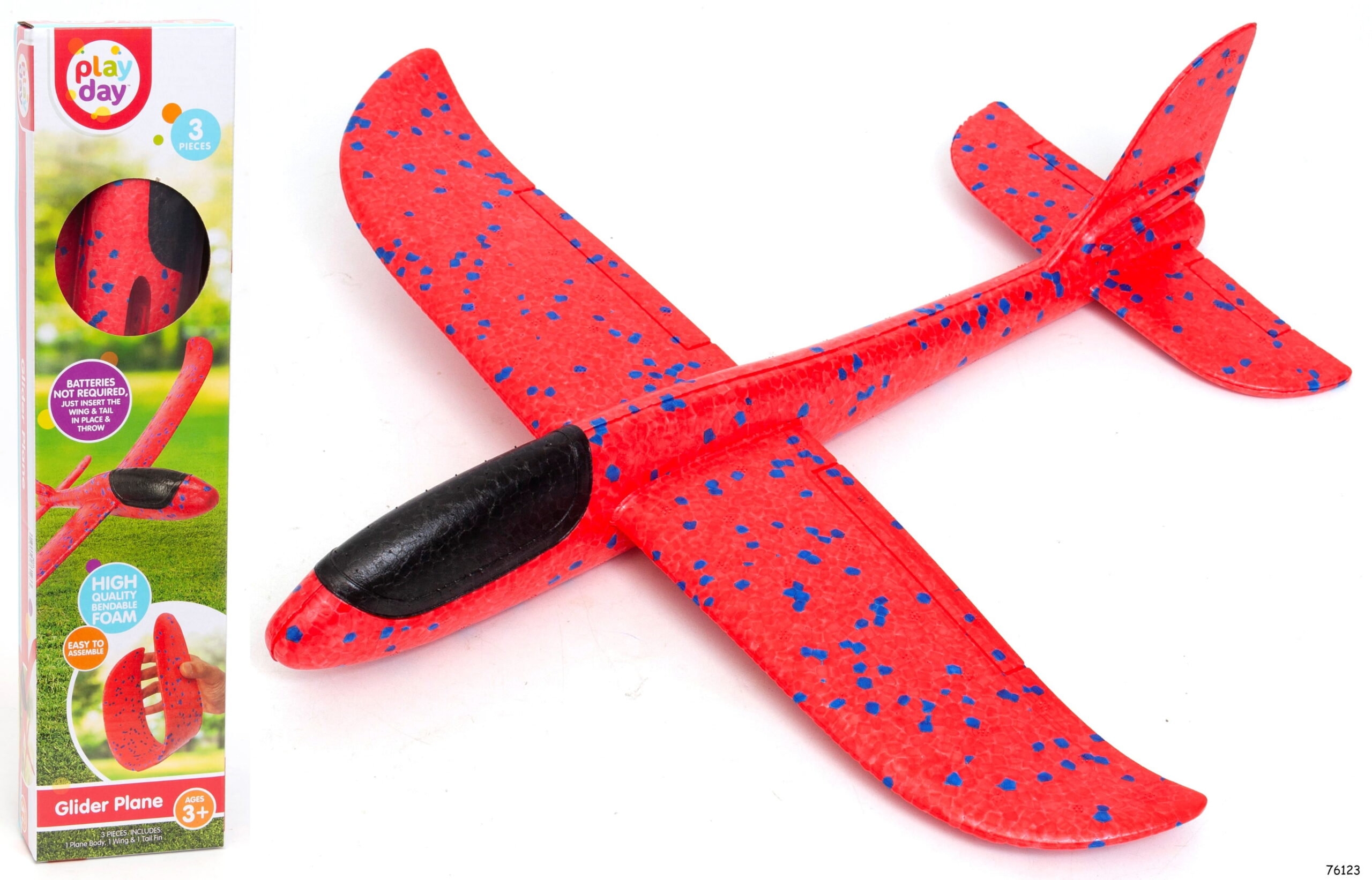 Added Play Day – Glider Plane – Highly Durable – 15 Inch Wingspan to Wishlist