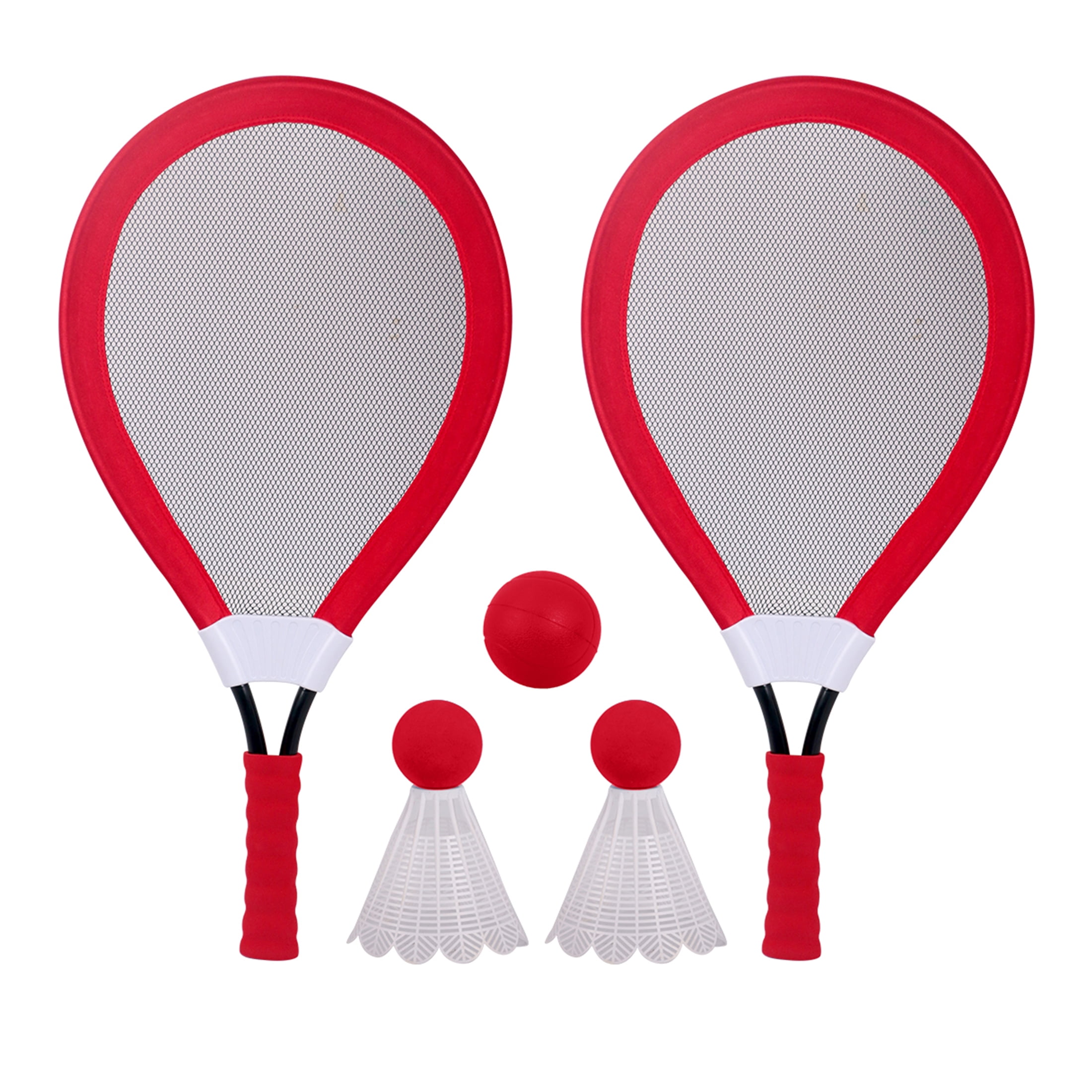 Added Play Day Jumbo Racket Sports Game, 5 Piece Set, Red, Children Ages 4+ to Wishlist