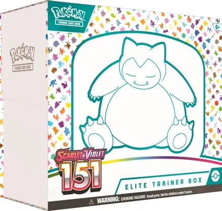 Added Pokemon Trading Card Games Scarlet & Violet 3.5 151 Elite Trainer Box 9 Booster Packs Included to Wishlist