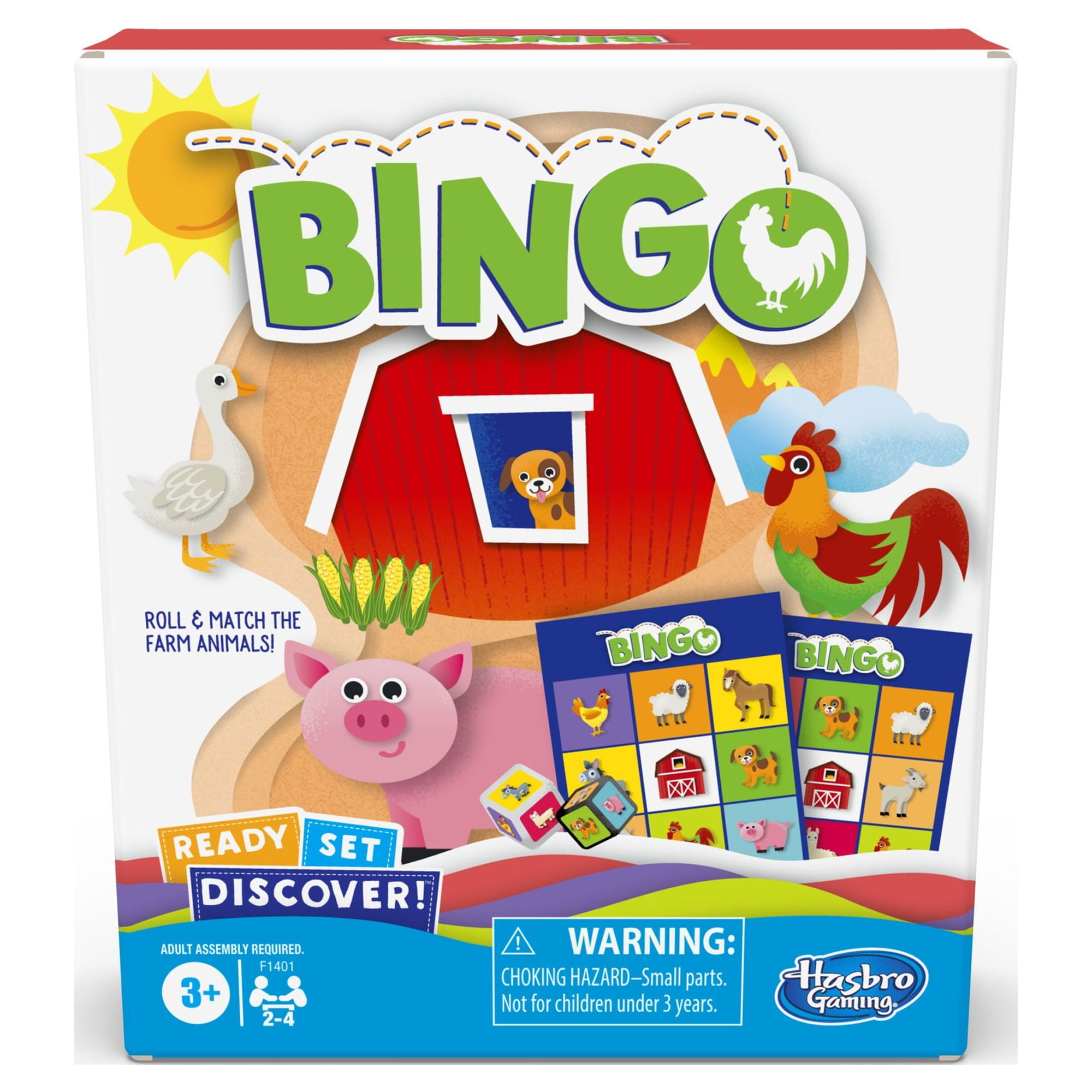 Added Ready Set Discover Bingo Board Game for Preschool Kids and Family Ages 3 and Up, 2-4 Players to Wishlist