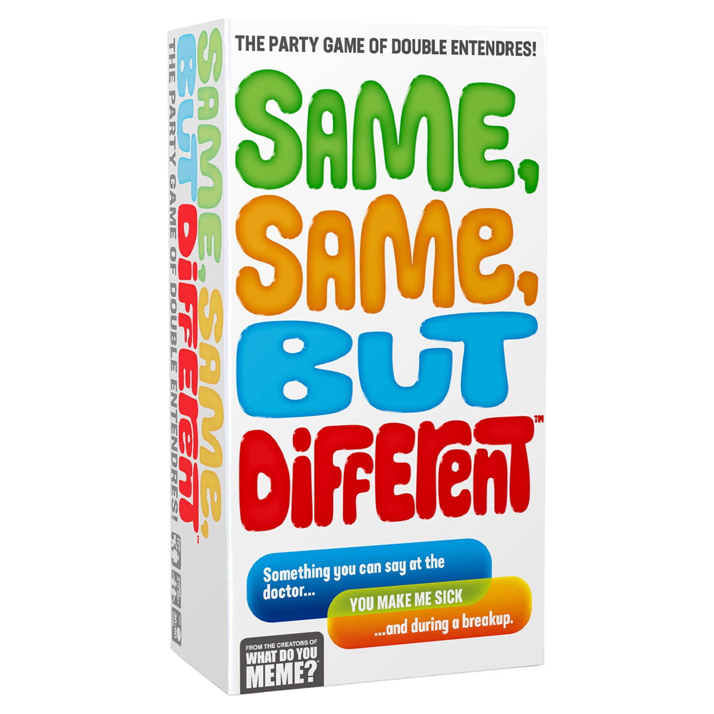 Added Same Same but Different - the Hilarious Party Game of Double Entendres by What Do You Meme? ® to Wishlist