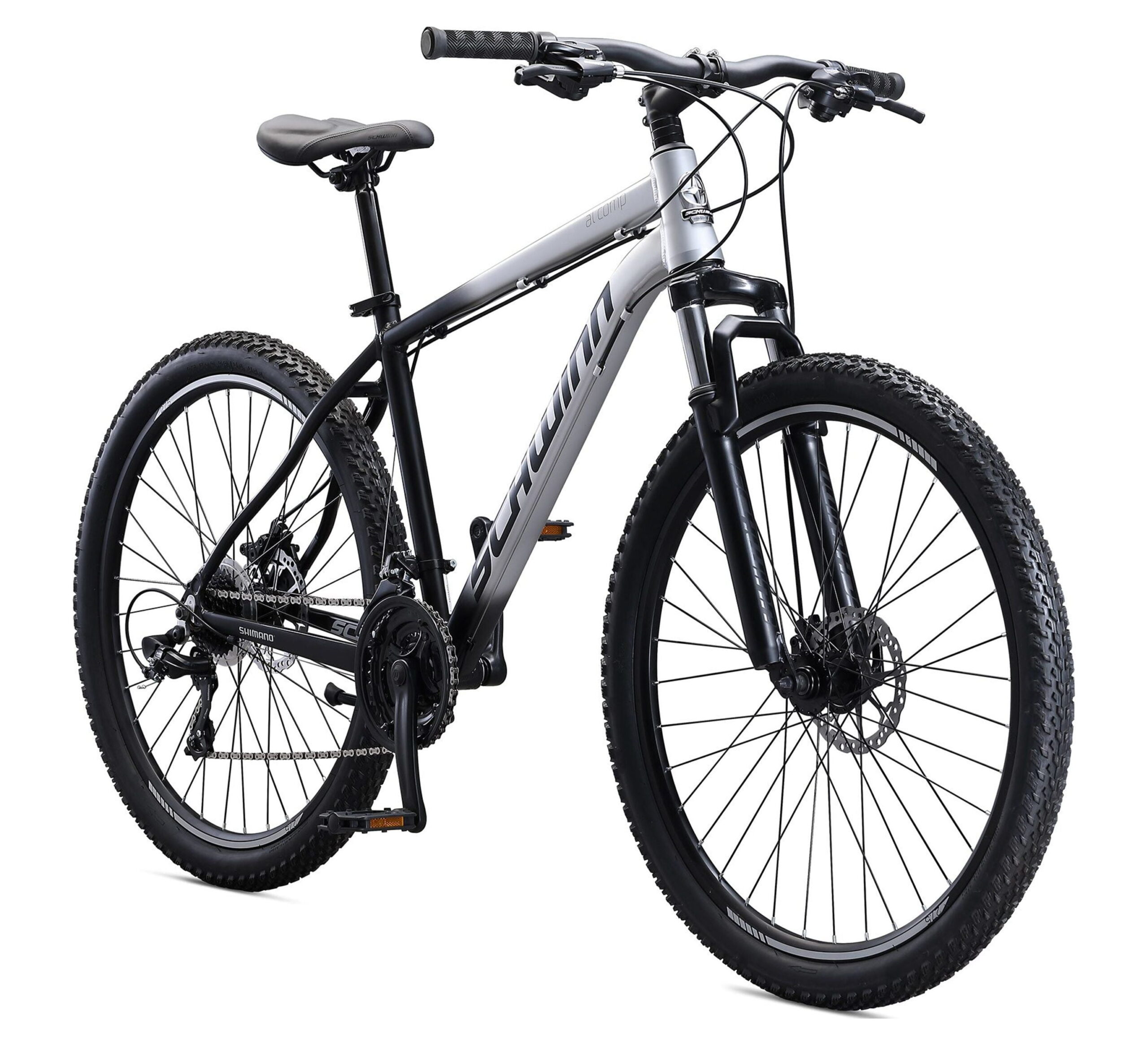 Added Schwinn AL Comp 27.5 inch Men's Mountain Bike, 21 Speed Adult Bicycle, Grey to Wishlist