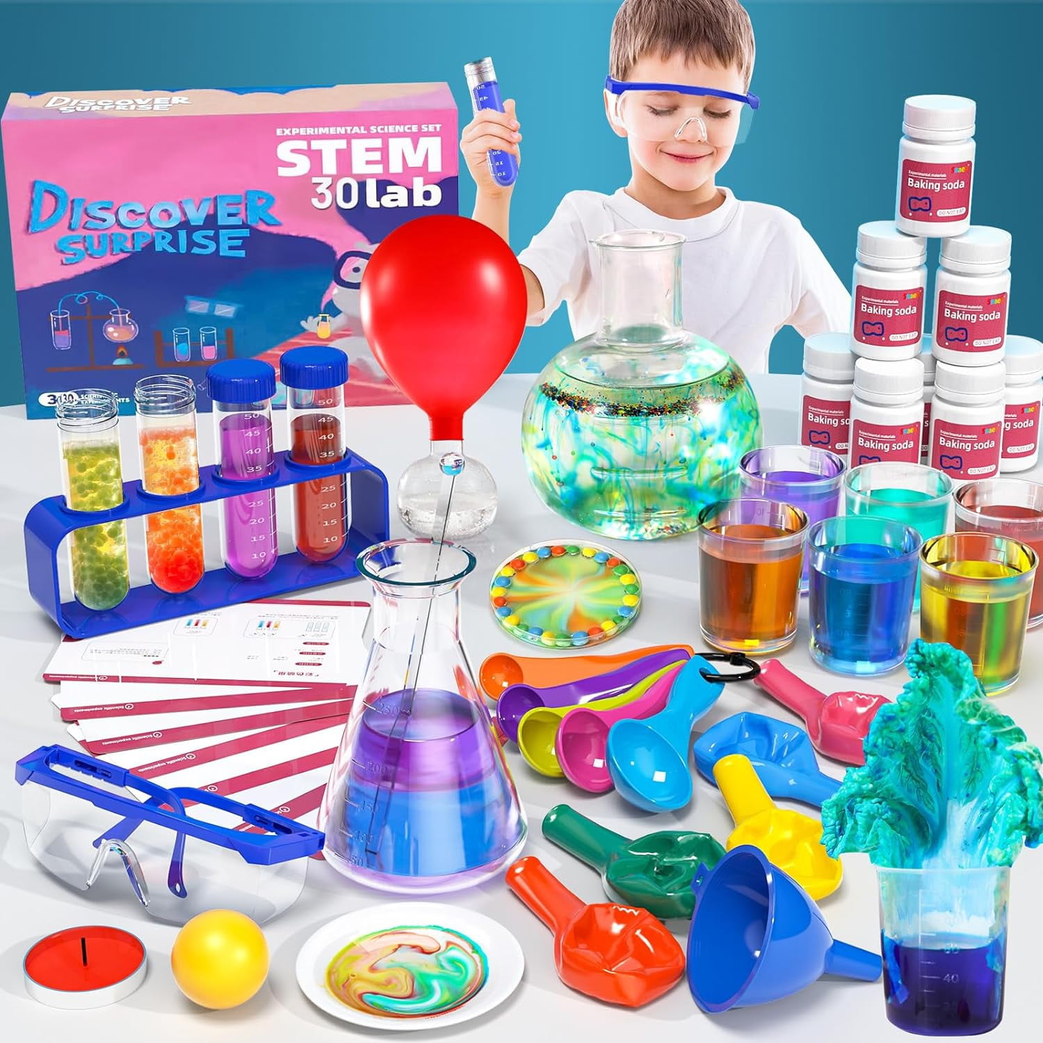 Added Science Kits for Kids, 150 Lab Experiments, Birthday Gifts and Toys for 4 5 6 7 8 9 10-12 Years Old Boys Girls Kids to Wishlist