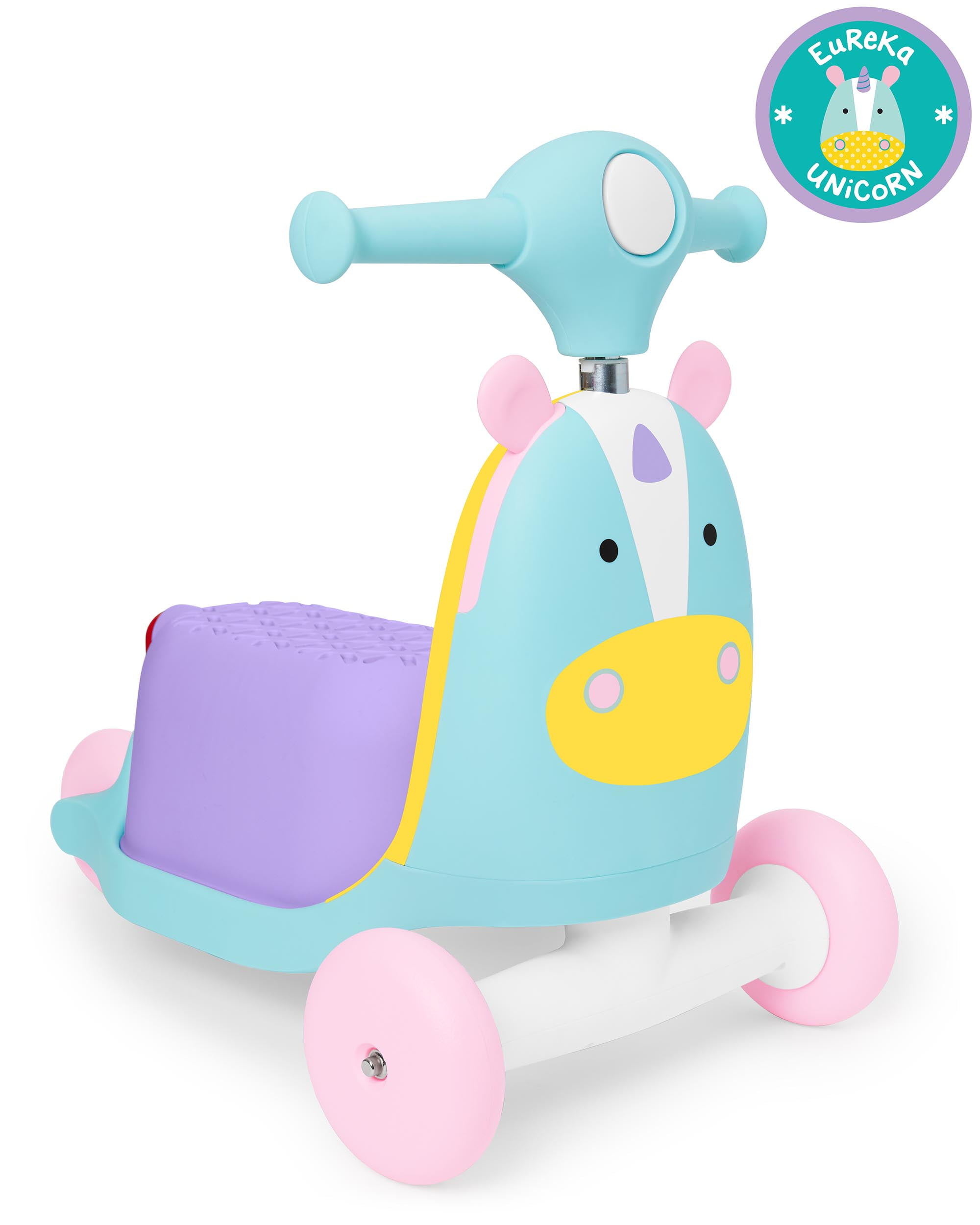 Added Skip Hop Kids Toy 3-in-1 Baby Activity Push Walker & Ride On Scooter Toy, Unicorn to Wishlist