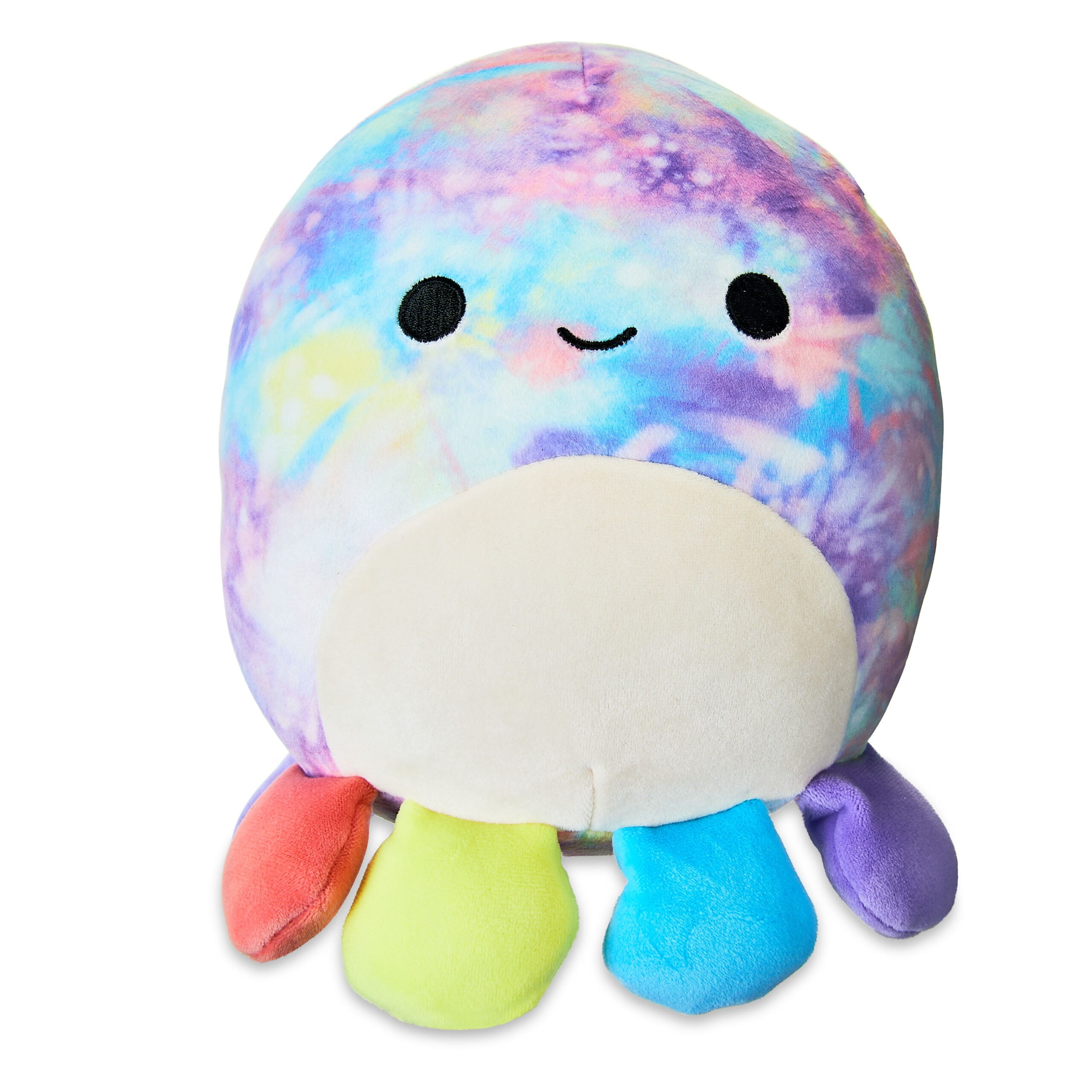 Added Squishmallows Official 8 inch Pedi the Rainbow Tie-Dye Octopus - Child's Ultra Soft Stuffed Plush Toy to Wishlist