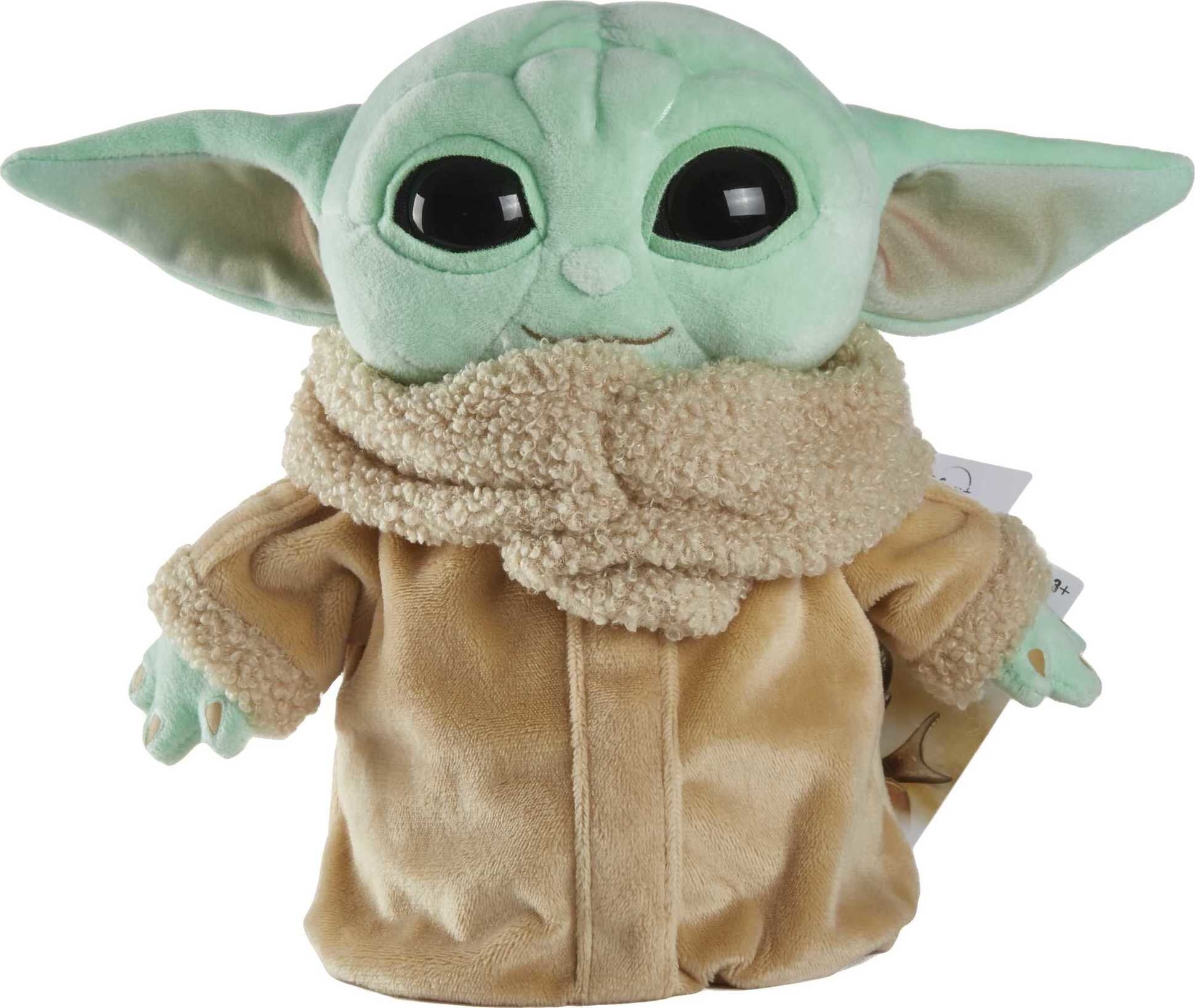 Added Star Wars Plush Toy, Grogu Soft Doll from The Mandalorian, 8-in Figure to Wishlist