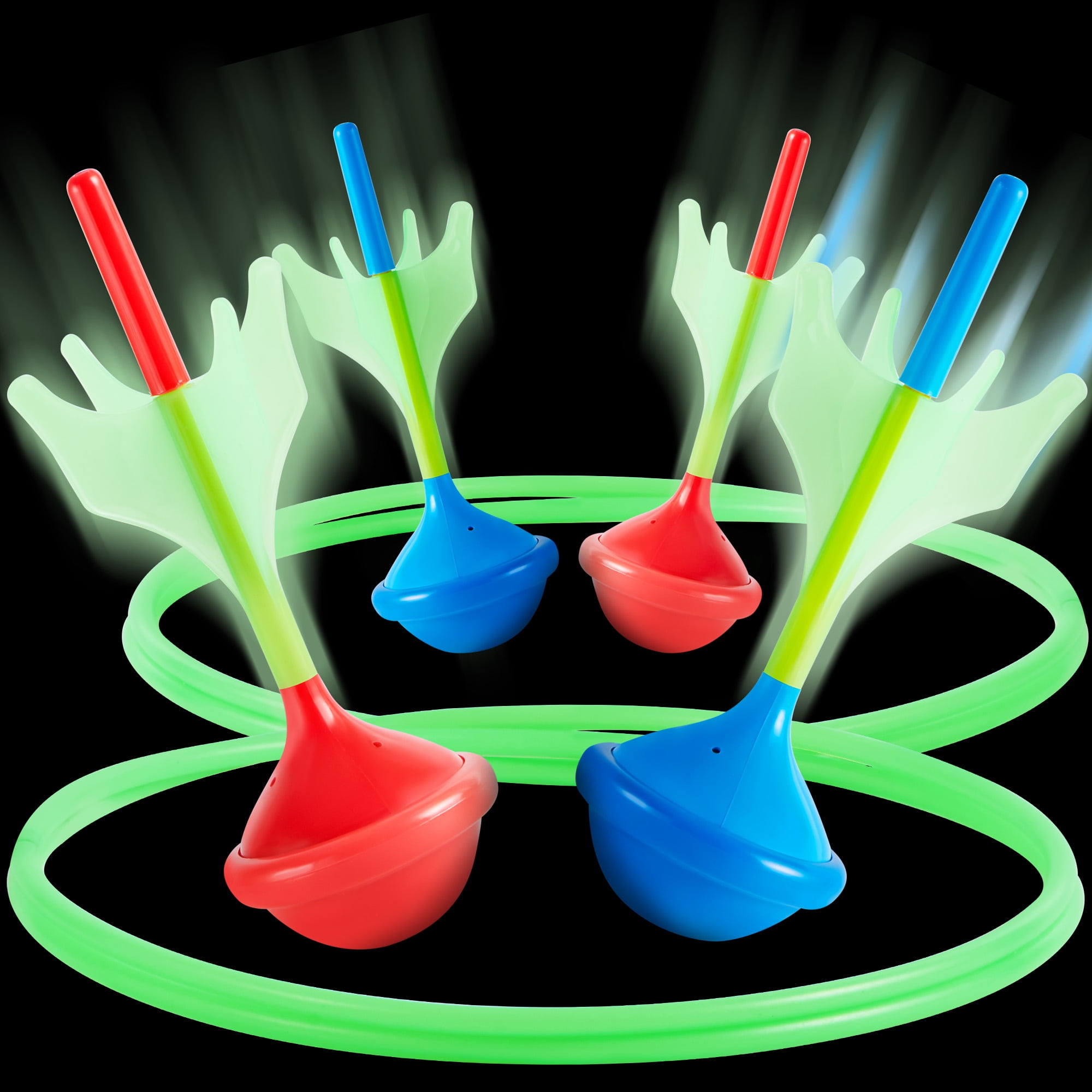 Added Syncfun 6Pcs Lawn Darts Games Set for Kids and Adults, Glow in The Dark Yard Games for Family, Camping, Outdoor Sports to Wishlist