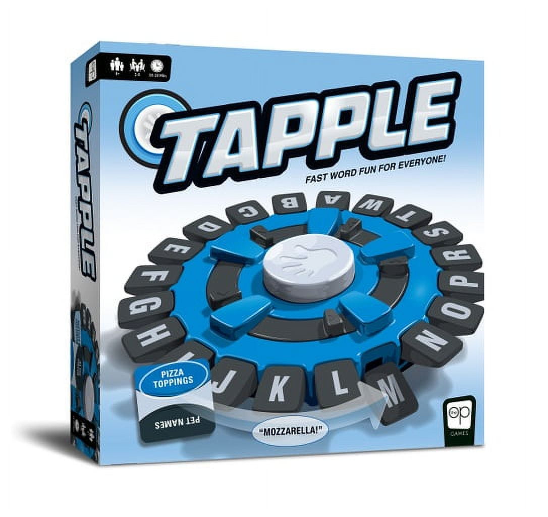 Added Tapple Word Game by USAopoly, Fast-Paced Family Board Game, 2 - 8 Players Ages 8 and up to Wishlist