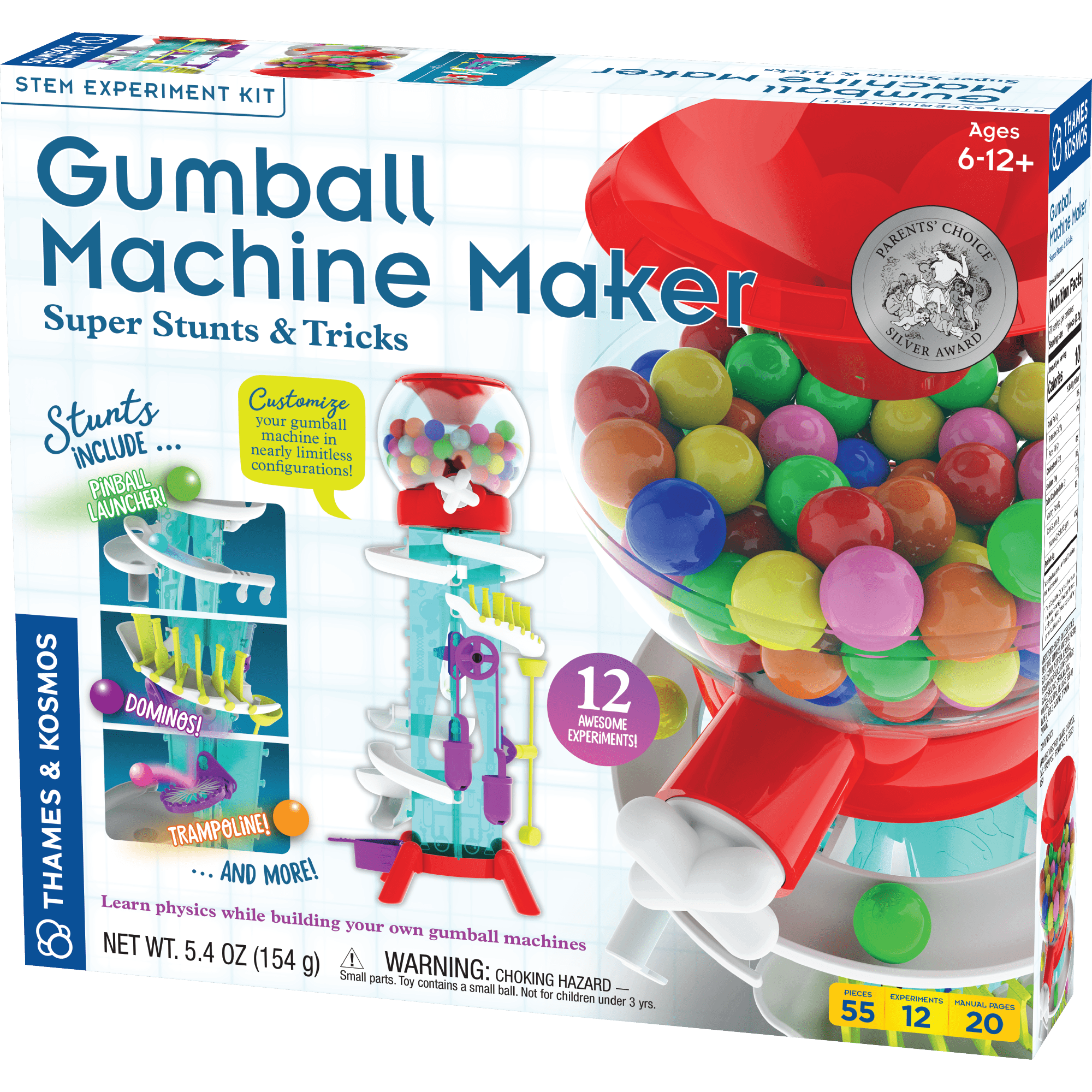 Added Thames & Kosmos Gumball Machine Maker Super Stunts and Tricks Science Stem Toy, Children 6-12+ to Wishlist