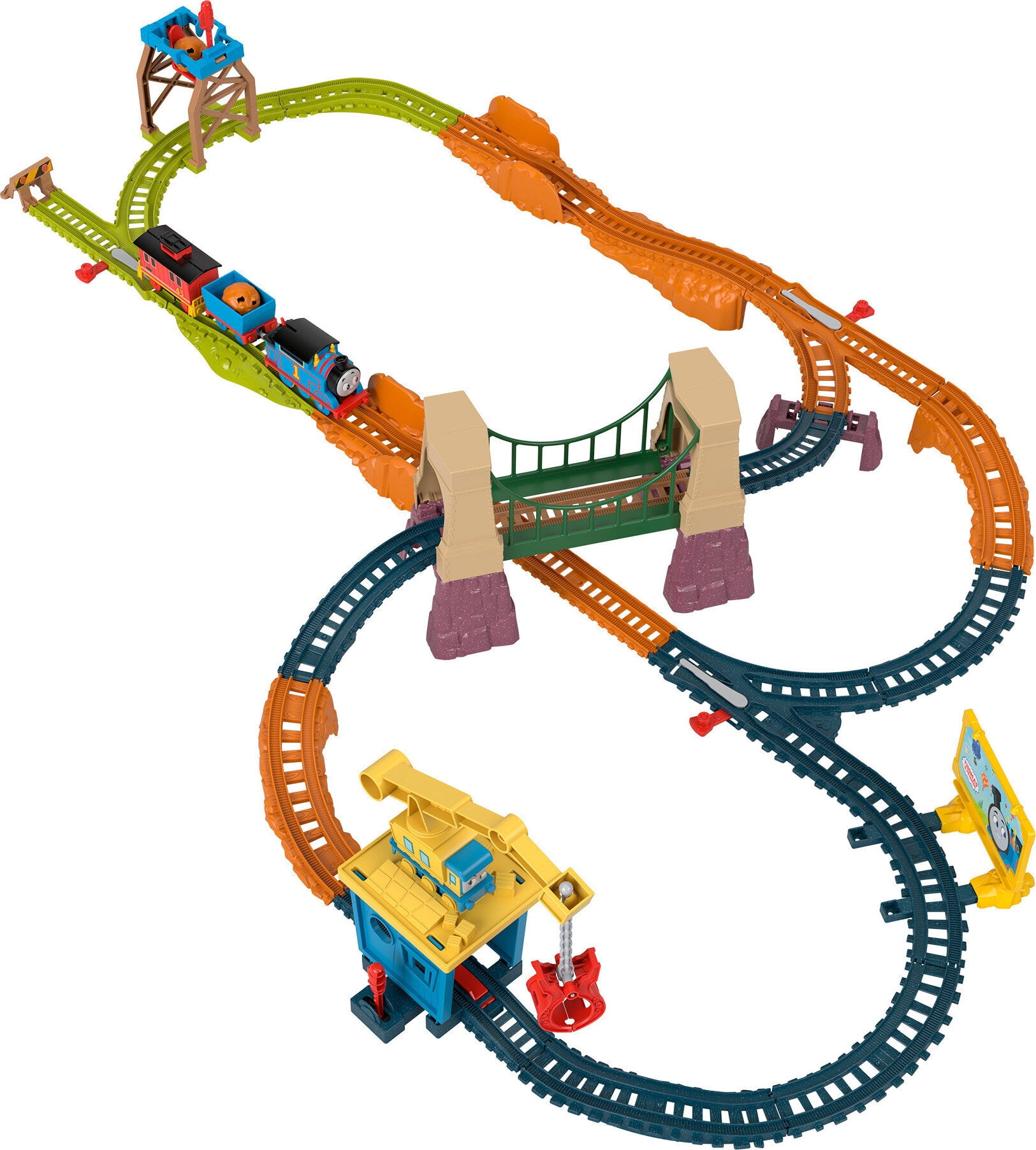 Added Thomas & Friends A Bridge to Sodor Motorized Toy Train & Track Set, 32 Pieces, Preschool Toys to Wishlist