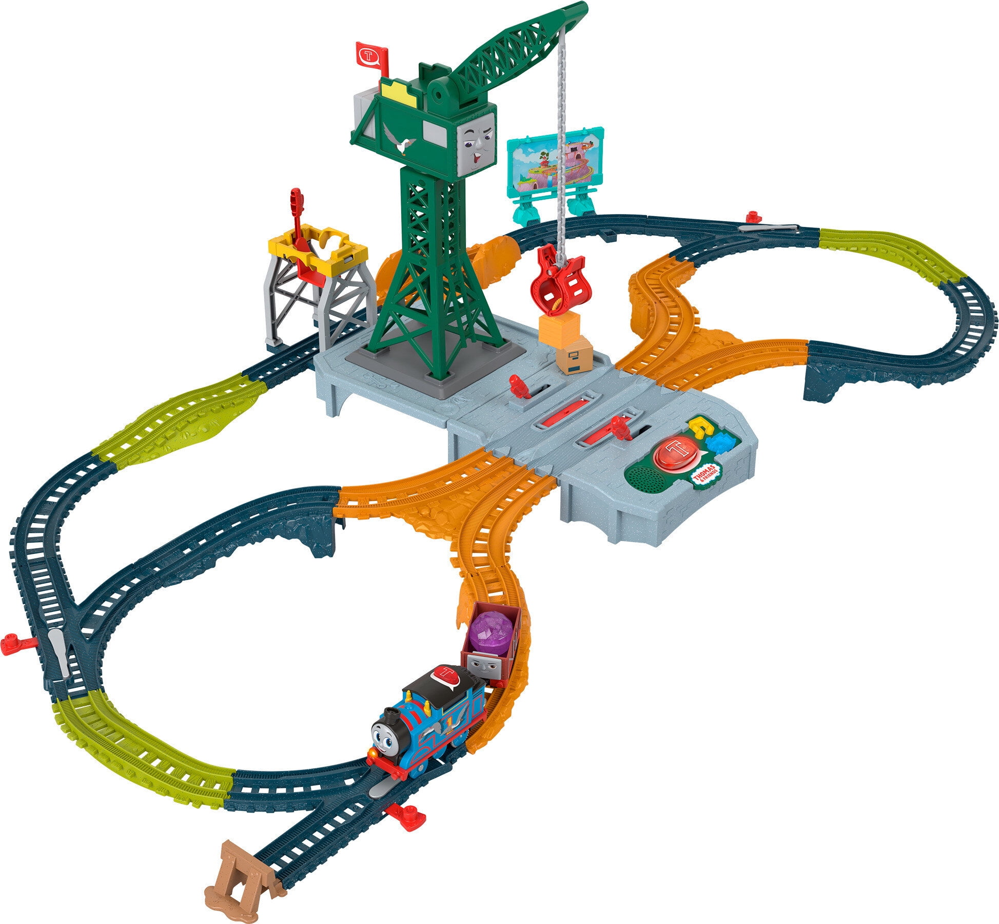 Added Thomas & Friends Talking Cranky Delivery Train Set with Songs Sounds & Phrases for Kids to Wishlist