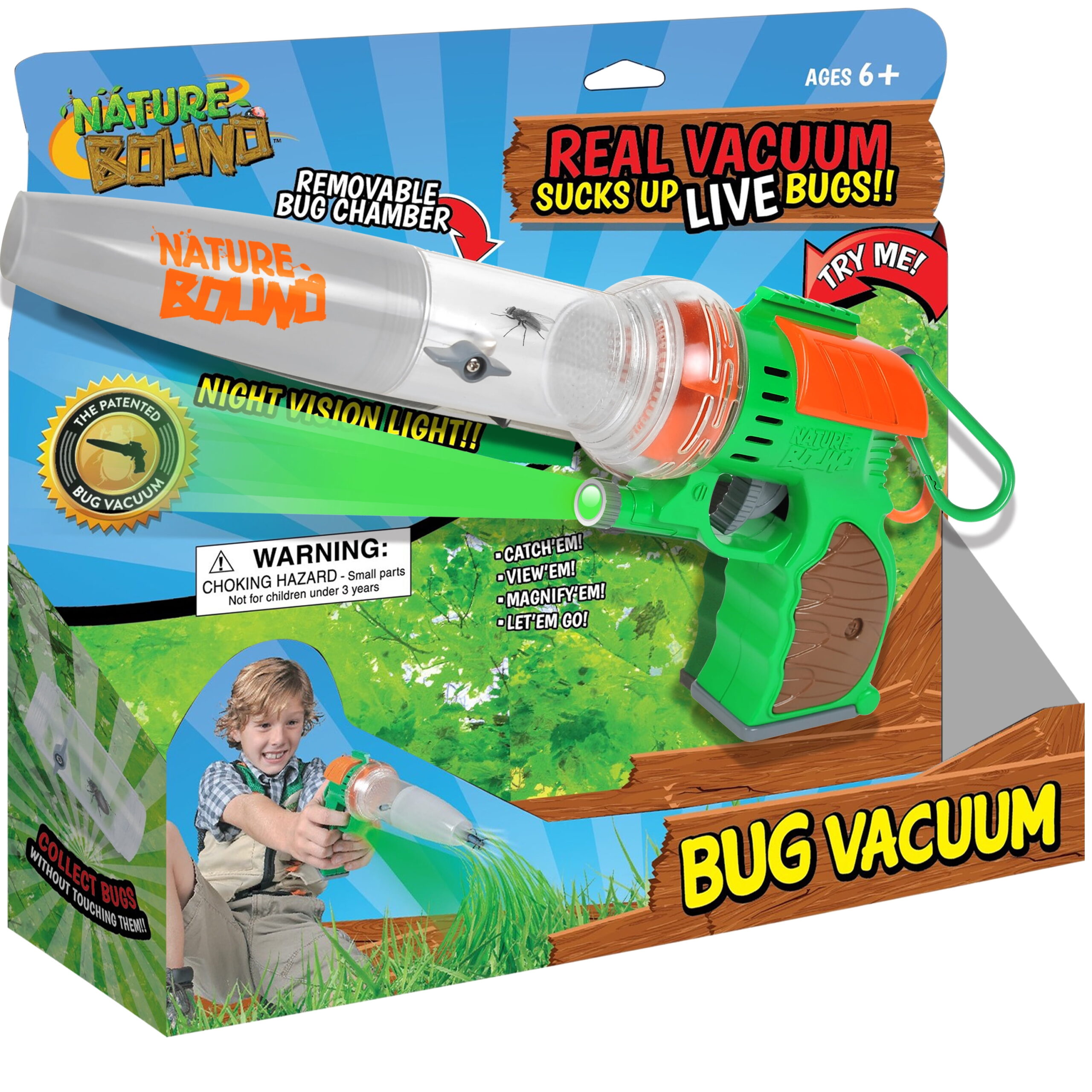 Added Toy Bug Vacuum by Nature Bound, Eco-Friendly for Indoor and Outdoor Use, Plastic, For Child Ages 6+ to Wishlist