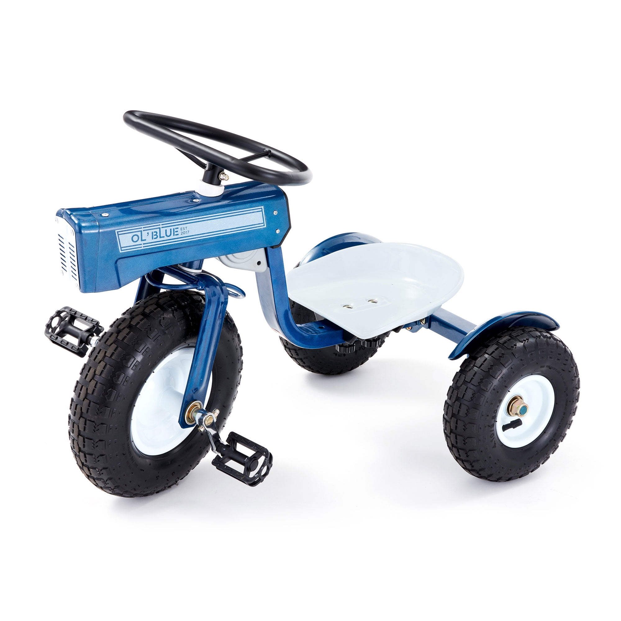 Added Tricam Ol' Blue Tractor Tricycle, 22" Steel Toddler Bike Kids Ride On Toy to Wishlist