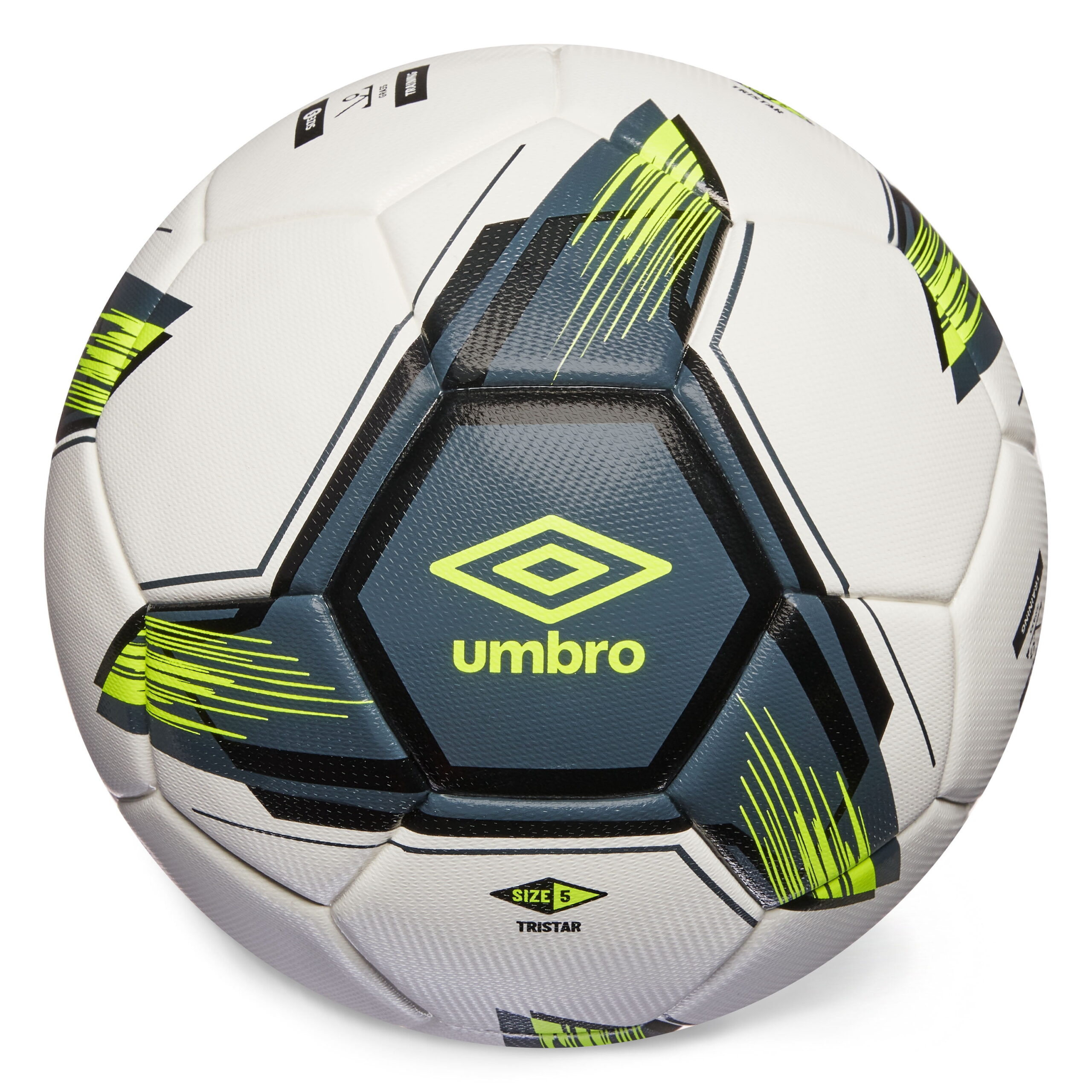 Added Umbro Tristar Size 5 Adult and Teen Soccer Ball, White/Gray/Yellow to Wishlist