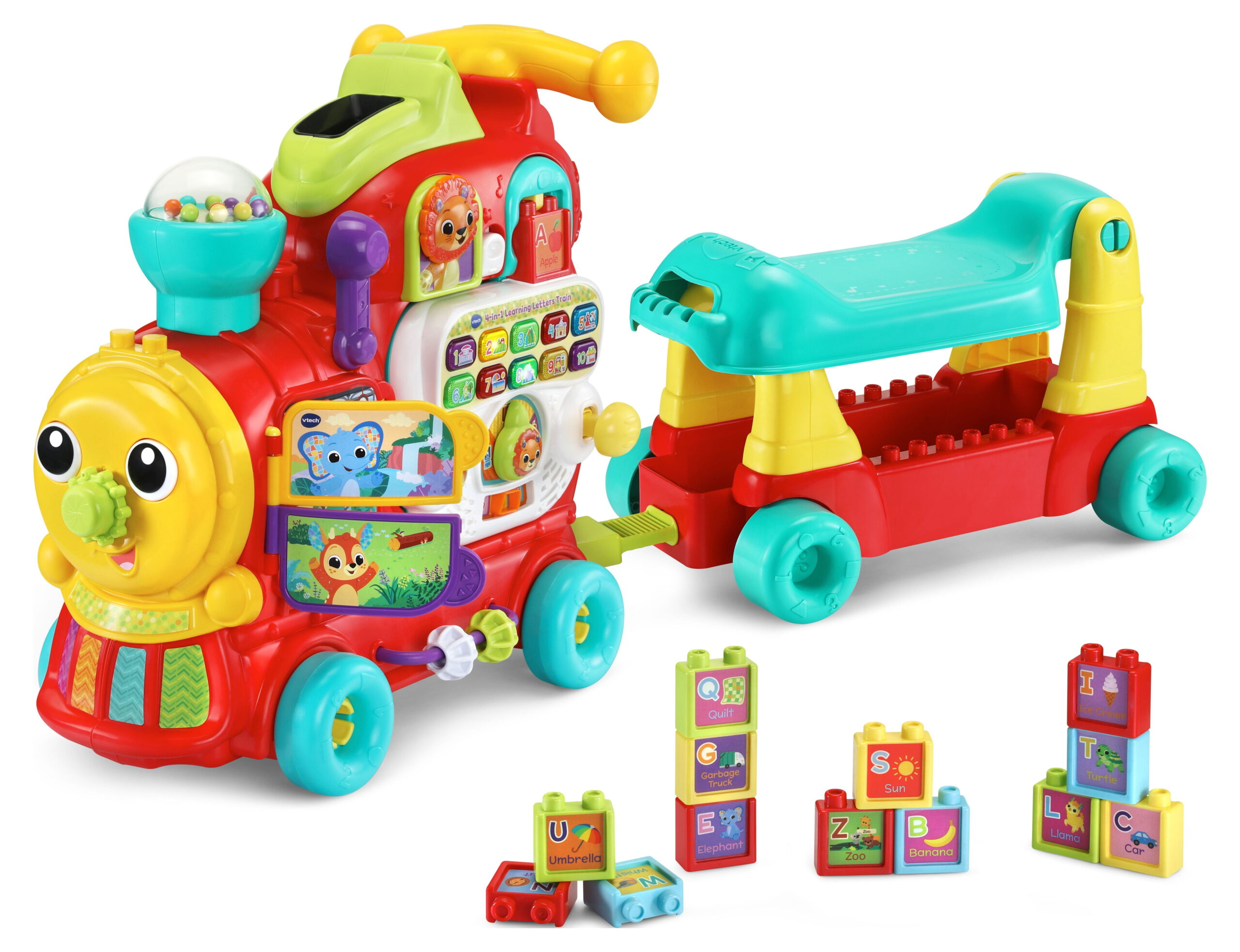 Added VTech® 4-in-1 Learning Letters Train™ Sit-to-Stand Walker, Ride-on Toy, Unisex to Wishlist