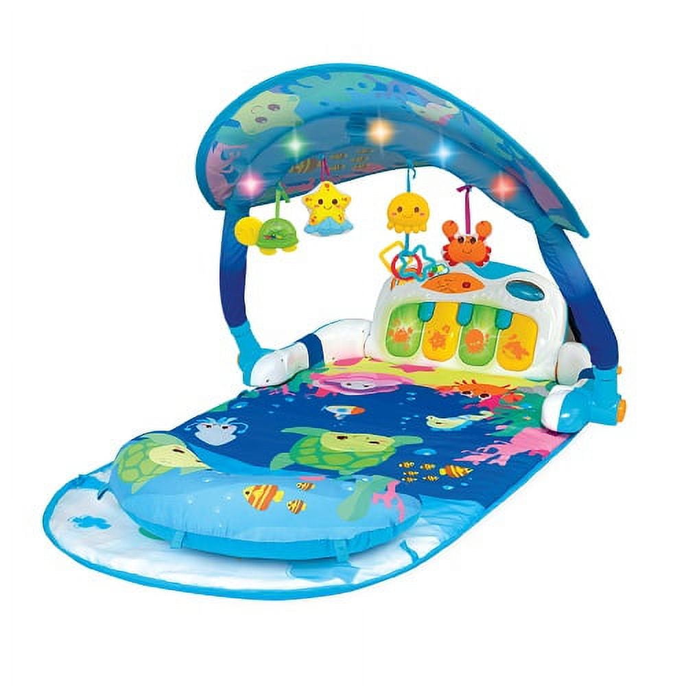 Added Winfun 0860 Blue Magic Lights & Musical Play Gym Age Group Newborn And up to Wishlist