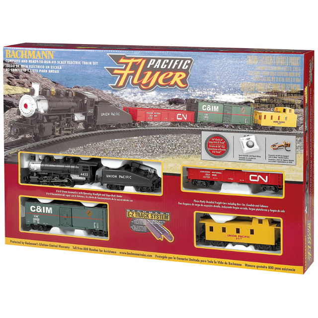 Added Bachmann 00692 - Pacific Flyer Ready-to-Run Train Set - HO Scale to Wishlist