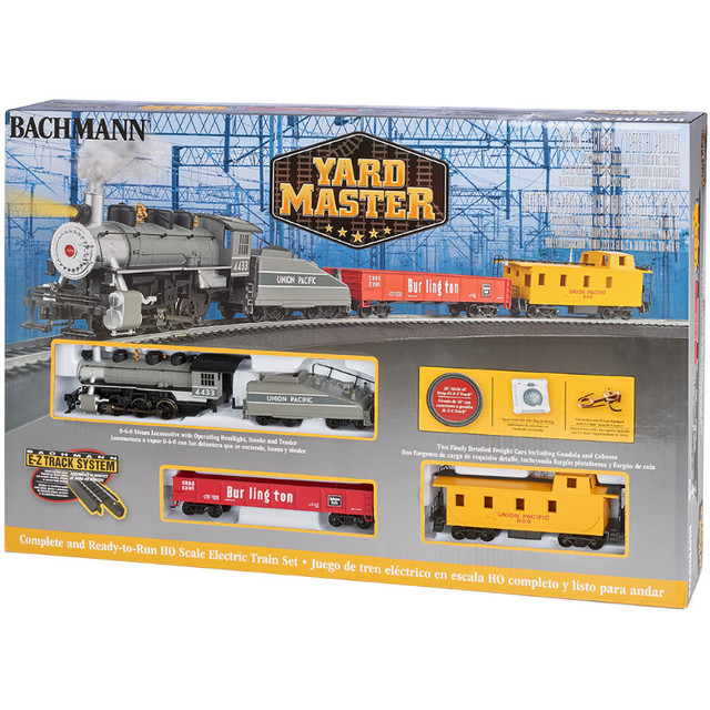 Added Bachmann 00761 - Yard Master Ready-to-Run Train Set - HO Scale to Wishlist