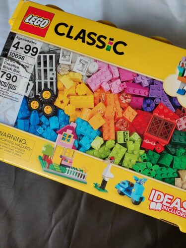 LEGO Classic Large Creative Brick Box 10698 Play and Be Inspired by LEGO Masters, Toy Storage Solution for Home or Classrooms, Interactive Building Toy for Kids, Boys, and Girls photo review