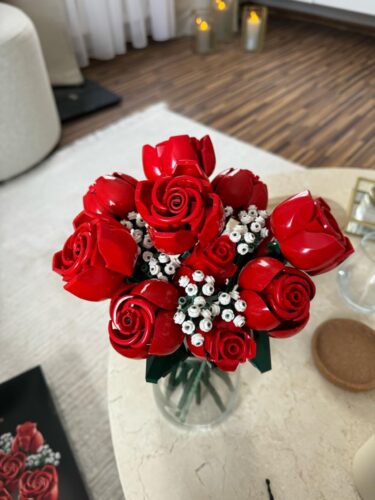 LEGO Icons Bouquet of Roses, Lego 10328 photo review