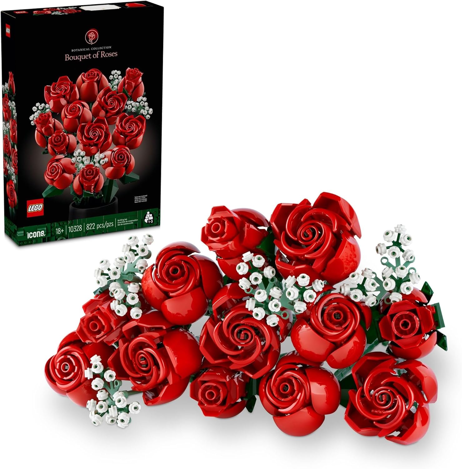 Added LEGO Icons Bouquet of Roses, Lego 10328 to Wishlist