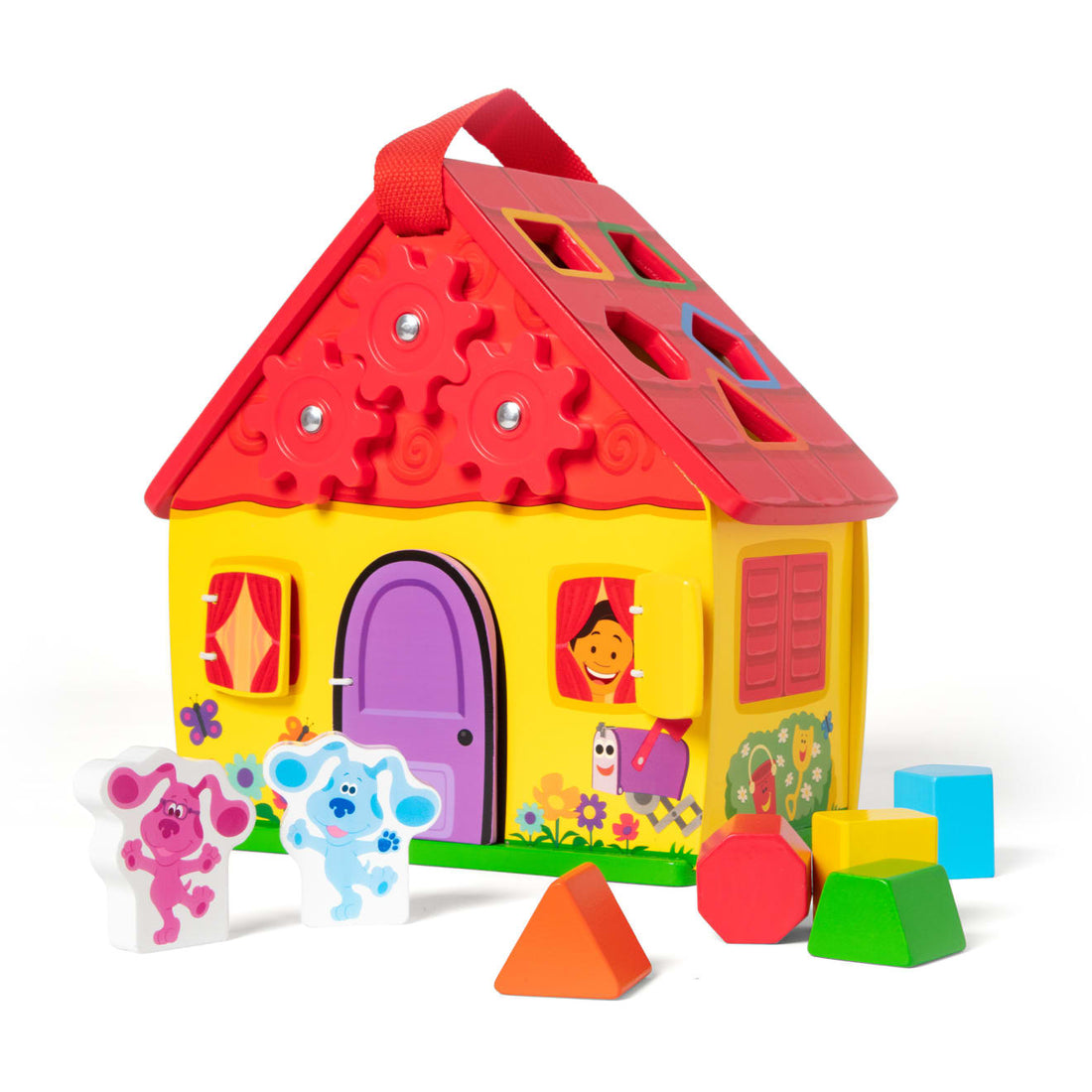 Added Melissa & Doug Blue's Clues & You! Wooden Take-Along House to Wishlist