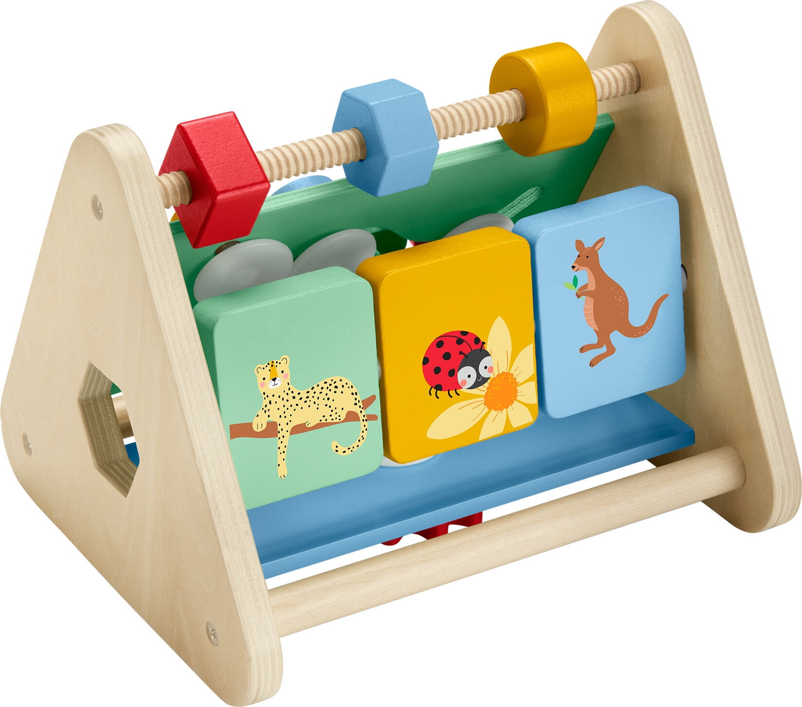 Added Fisher-Price Wooden Activity Triangle, 2-sided Fine Motor Toy for Baby & Infant 6M+, 1 Wooden Piece to Wishlist