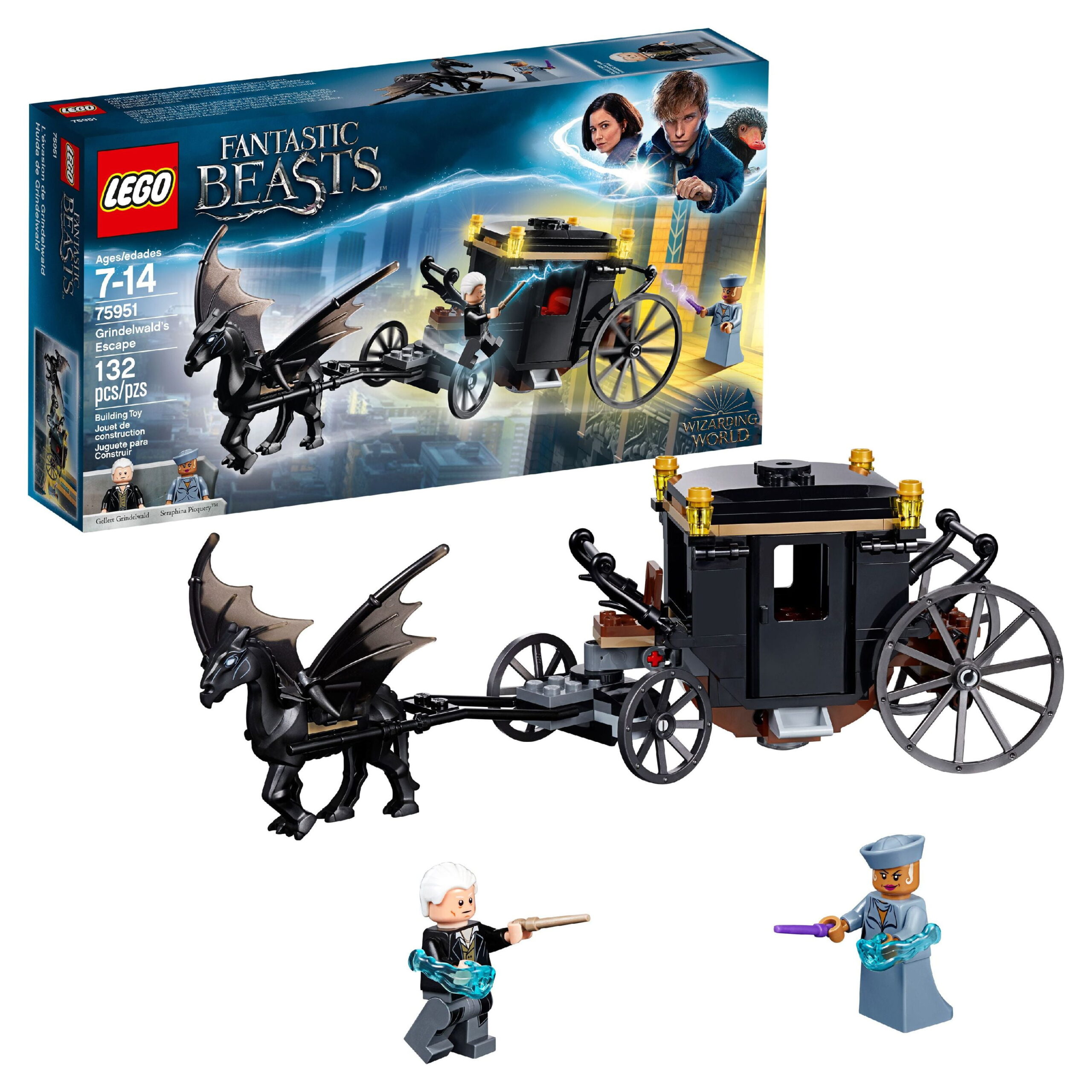 Added LEGO Harry Potter Grindelwald'S Escape 75951 to Wishlist