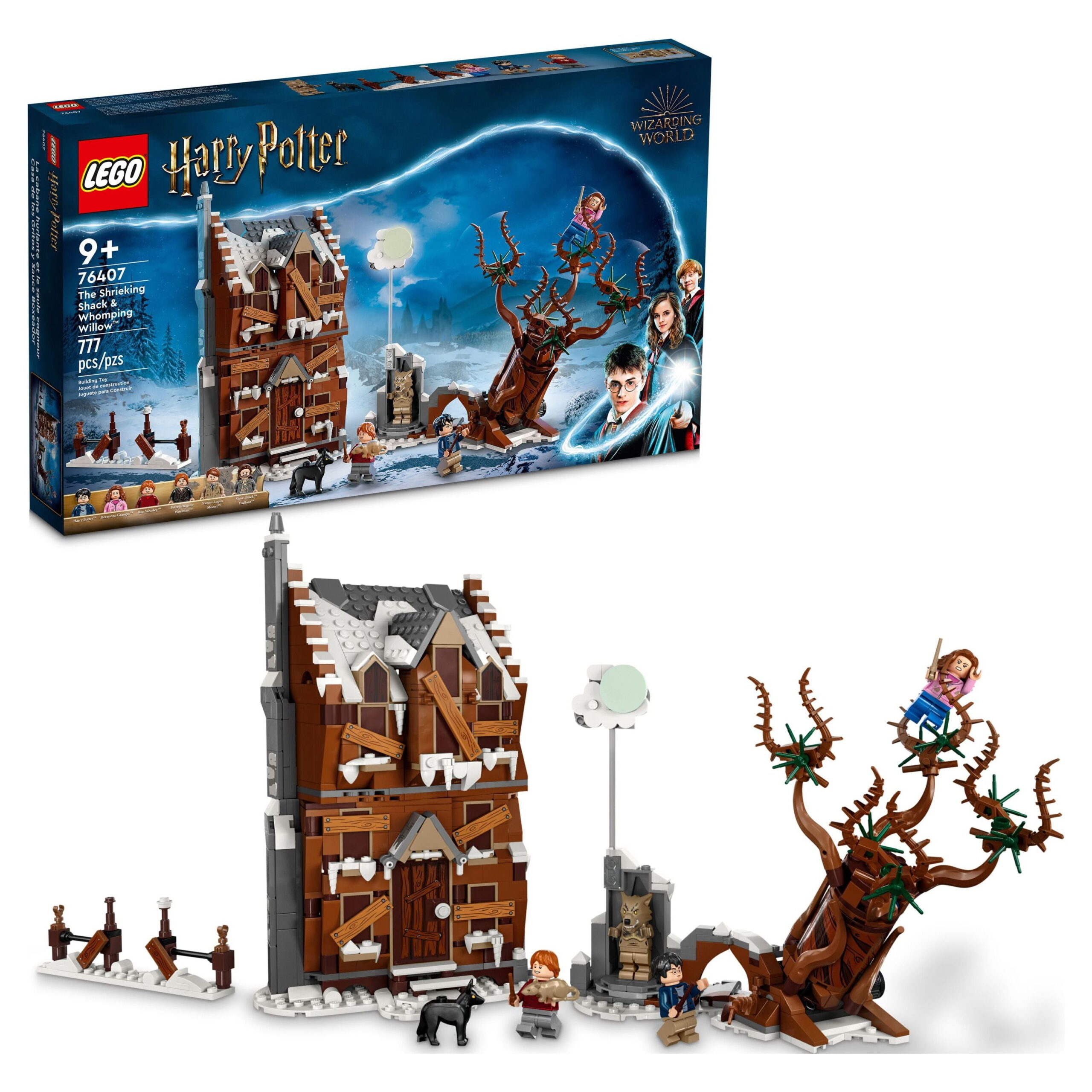 Added LEGO Harry Potter The Shrieking Shack & Whomping Willow 76407 2 in 1 Wizarding World Toy, The Prisoner of Azkaban Set for Kids to Wishlist