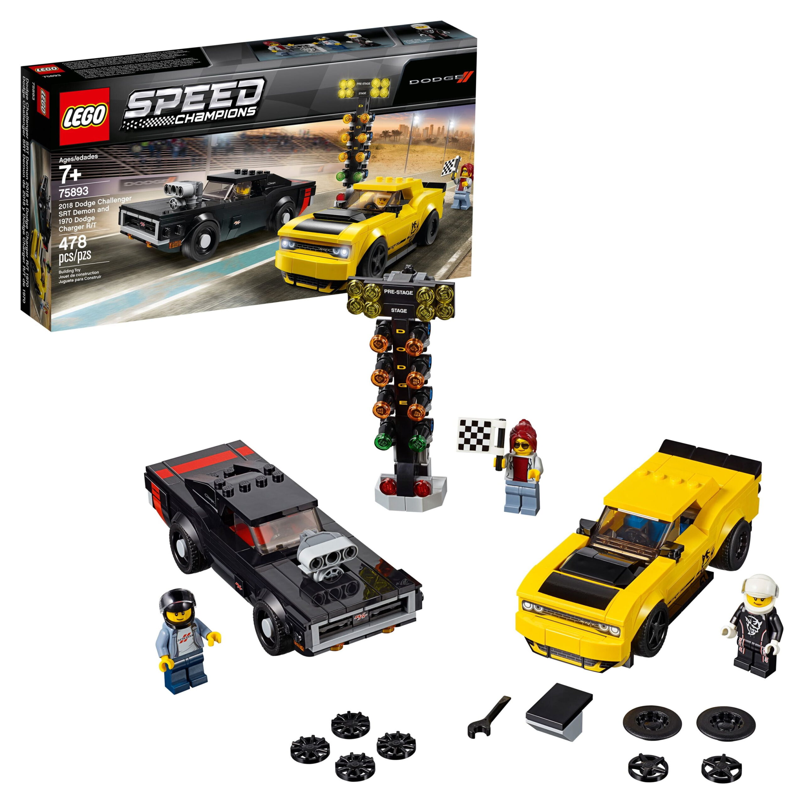 Added LEGO Speed Champions 2018 Dodge Challenger SRT Demon and 1970 75893 Building Car to Wishlist