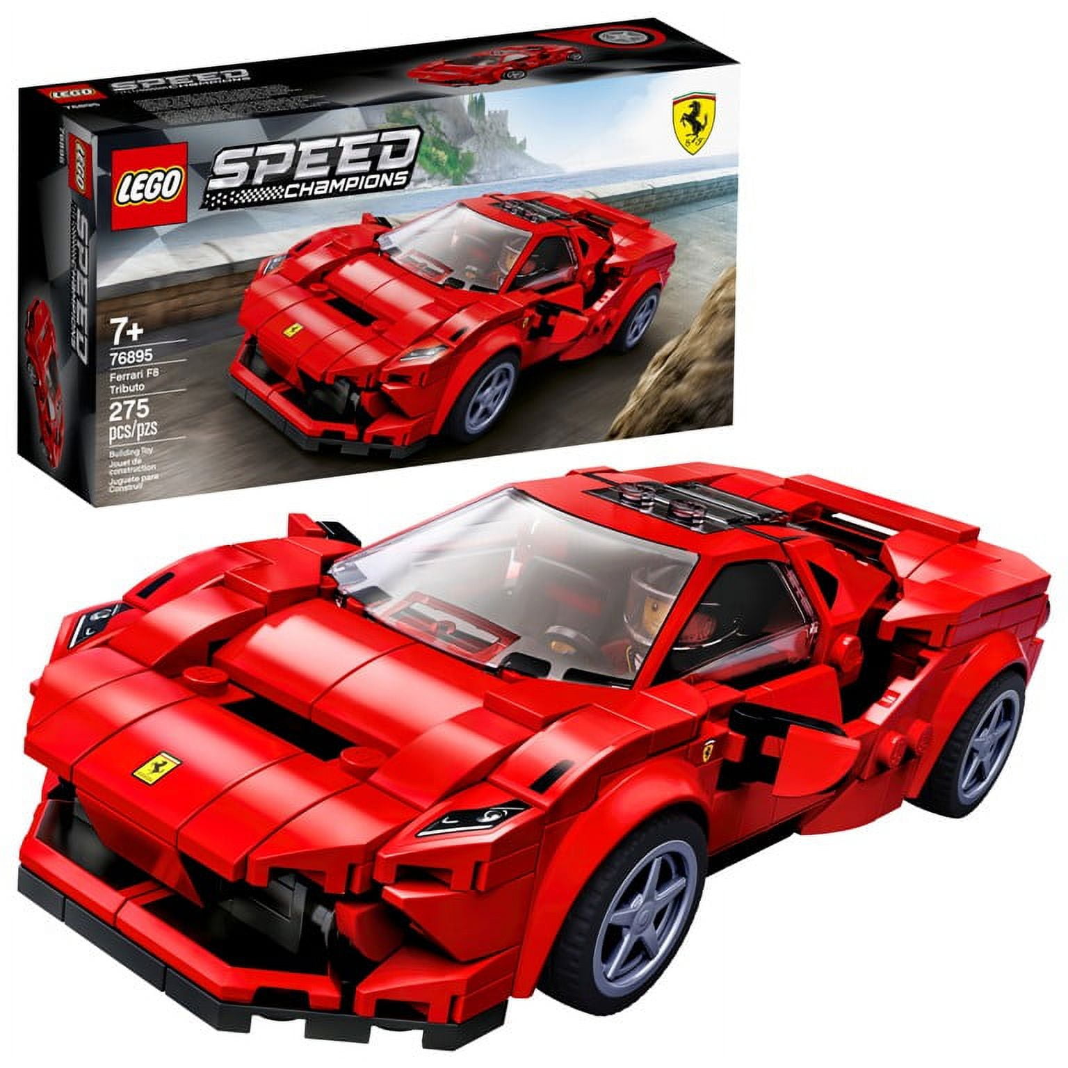 Added LEGO Speed Champions 76895 Ferrari F8 Tributo Racing Model Car, Vehicle Building Car (275 pieces) to Wishlist