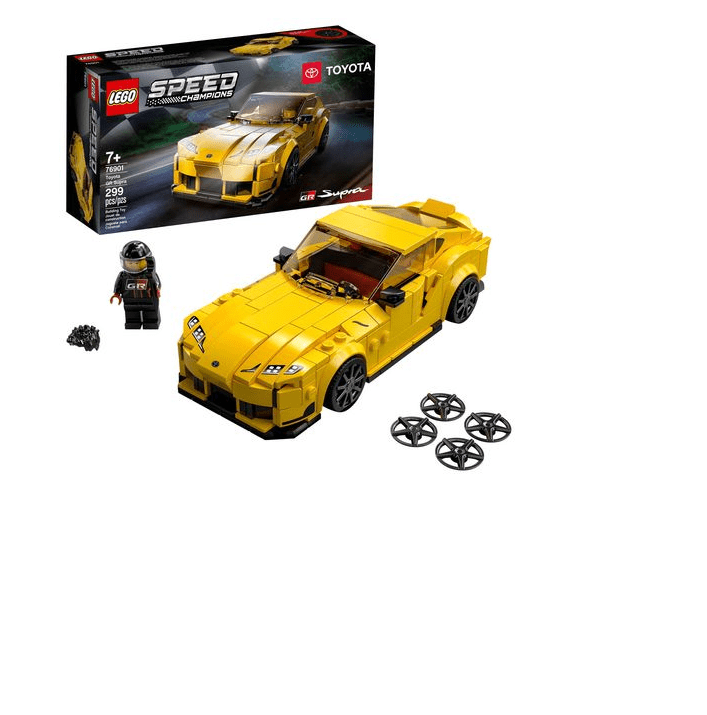 Added LEGO Speed Champions Toyota GR Supra 76901 Yellow Racing Car Building Set to Wishlist