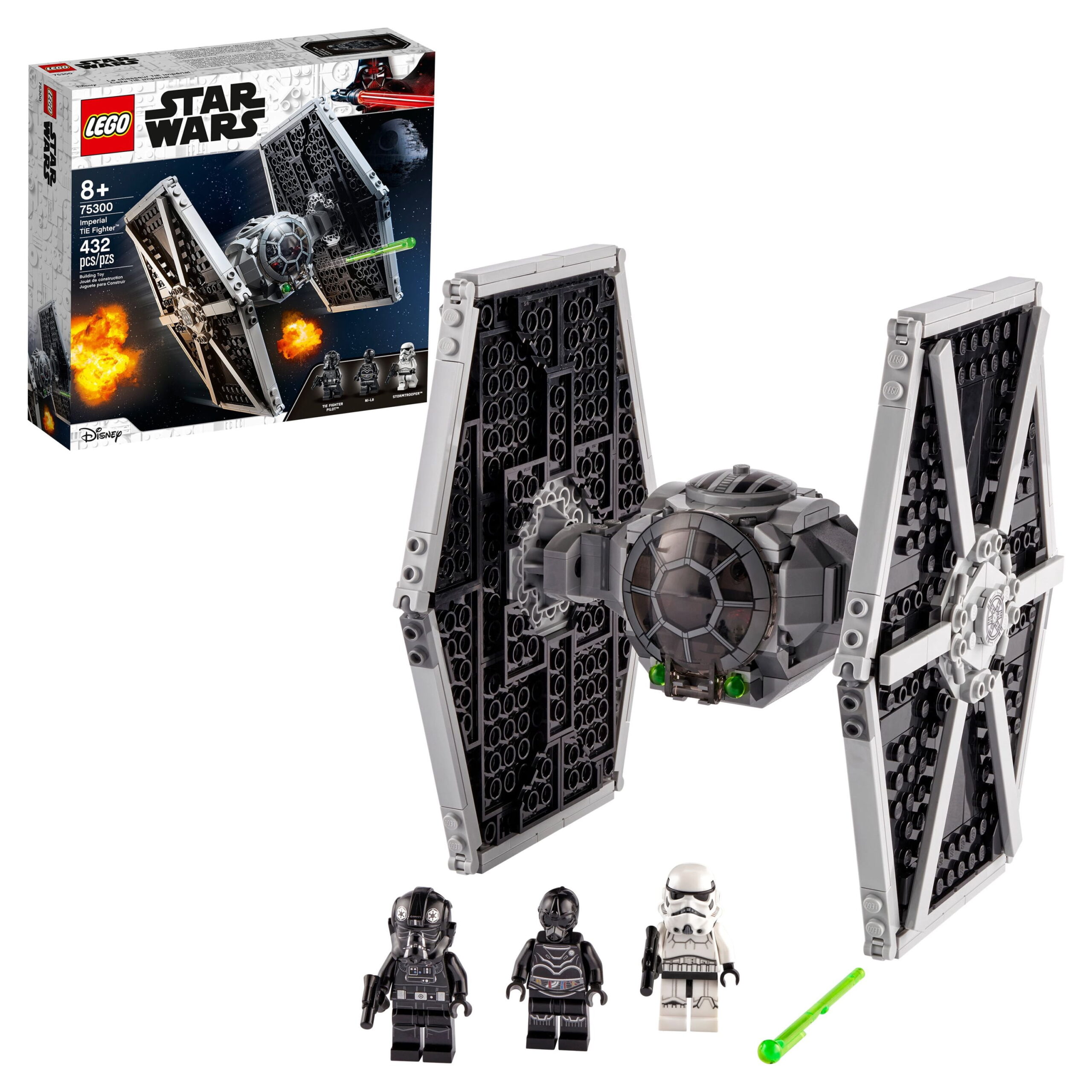 Added LEGO Star Wars Imperial TIE Fighter 75300, with Stormtrooper and TIE Fighter Pilot Minifigure to Wishlist