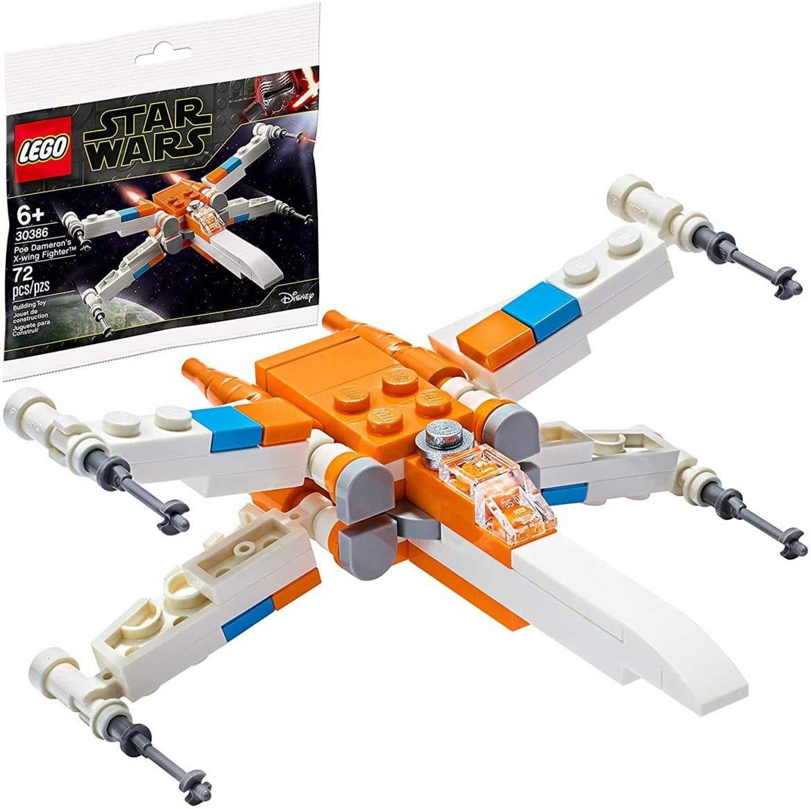 Added LEGO Star Wars Poe Dameron's X-Wing Starfighter - 70 Piece Building Kit [LEGO, #30386] to Wishlist