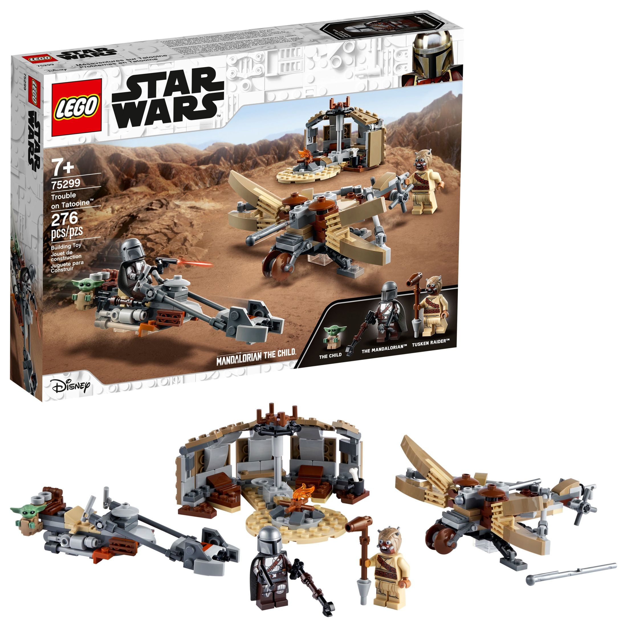 Added LEGO Star Wars: The Mandalorian Trouble on Tatooine 75299 Building Toy for Kids (277 Pieces) to Wishlist