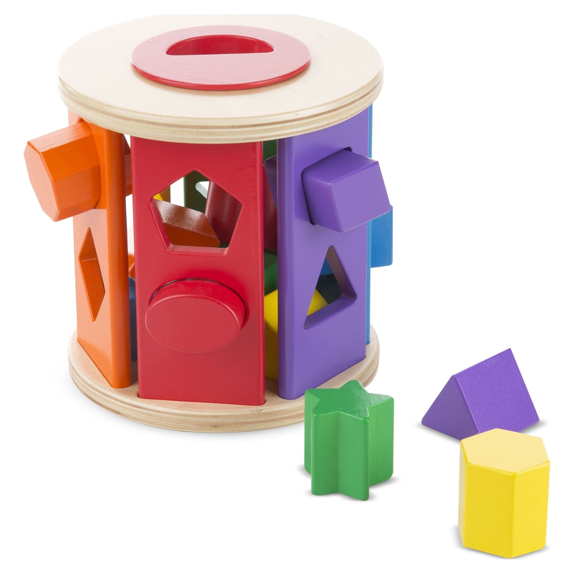 Added Melissa & Doug Match and Roll Shape Sorter - Classic Wooden Toy to Wishlist