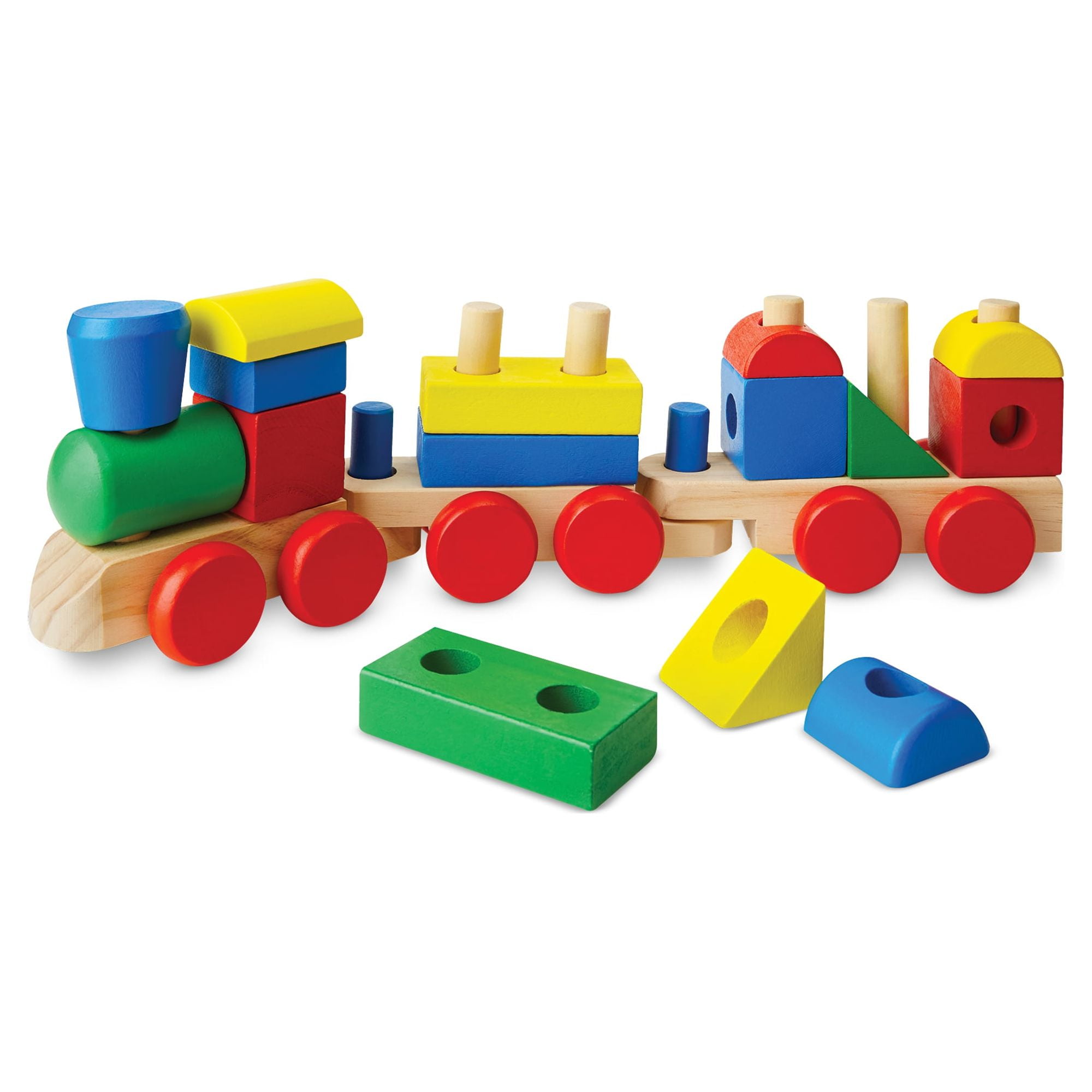 Added Melissa & Doug Stacking Train - Classic Wooden Toddler Toy (18 pcs) to Wishlist