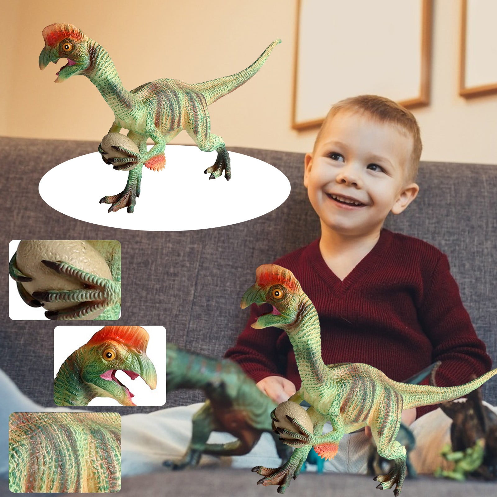 Added Mini Dinosaur Toys for Boys, Simulated Dinosaur Models, Great Gift Toy for Kids Age 4 5 6 7 8-12 to Wishlist