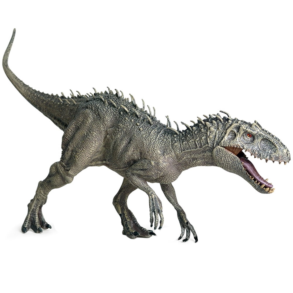 Added Plastic Jurassic Indominus Rex Action Figures Open Mouth Dinosaur Animals Model Kid Toy Gift to Wishlist