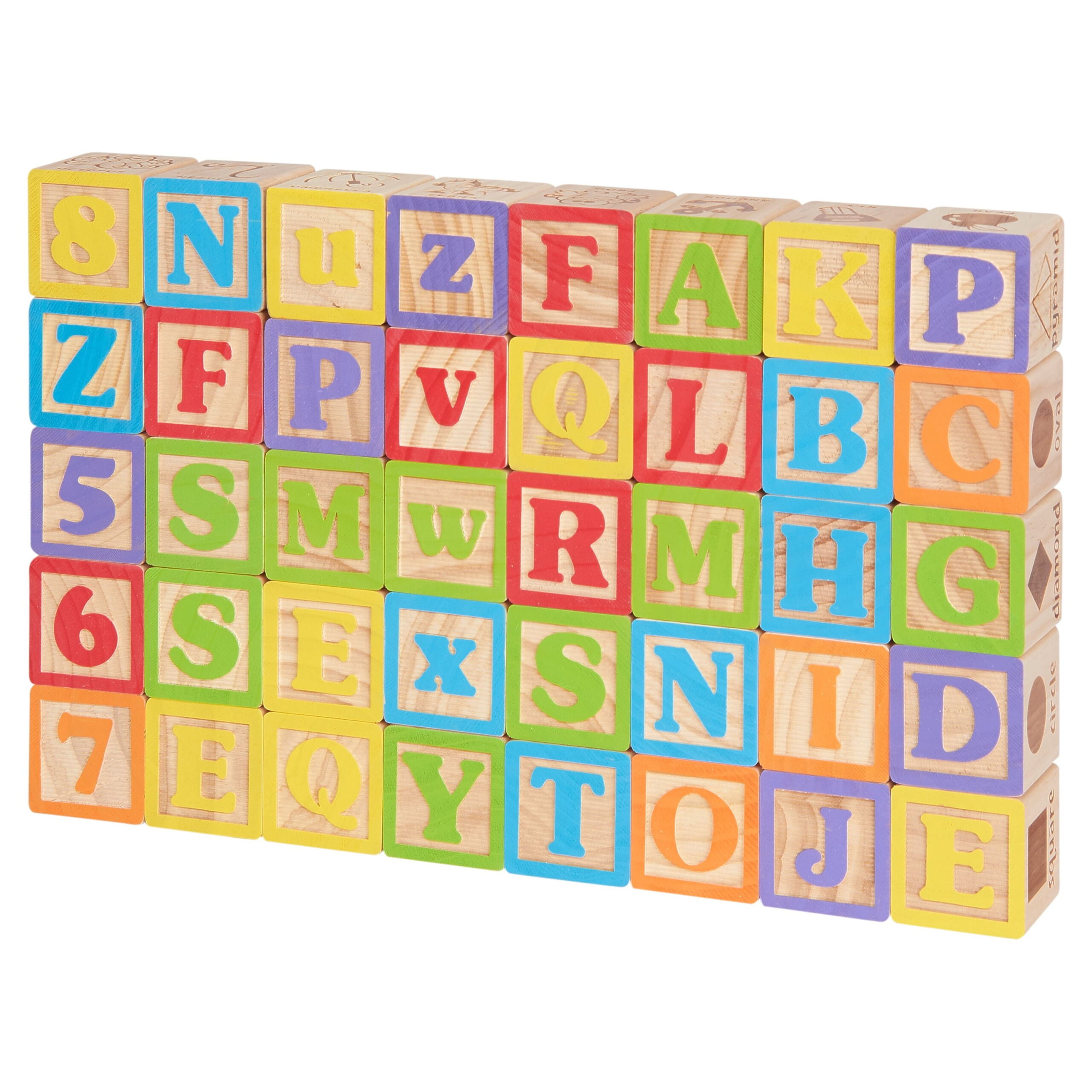 Added Spark. Create. Imagine 40 Piece ABC Alphabet toy with wooden blocks with bright graphics to Wishlist